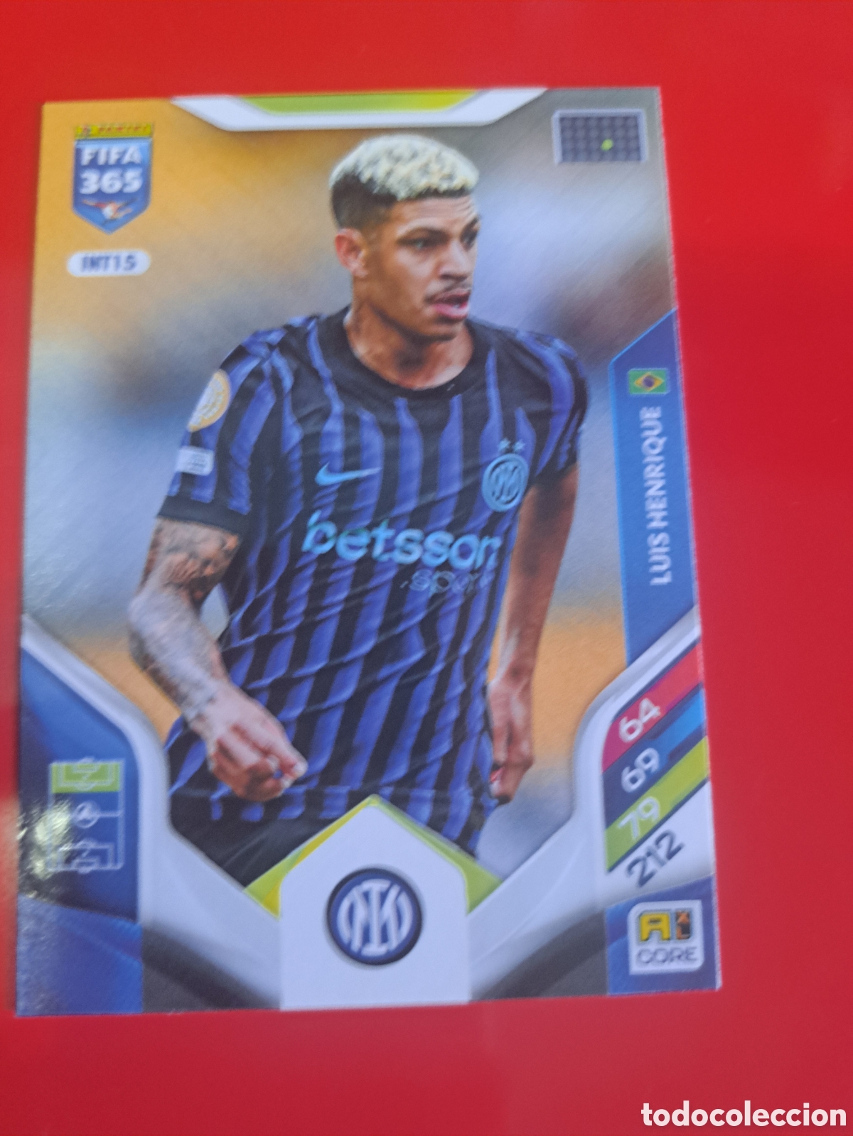 Cromos de F&uacute;tbol: INT15 Luis Henrique Inter adrenalyn xl FIFA 365 25-26