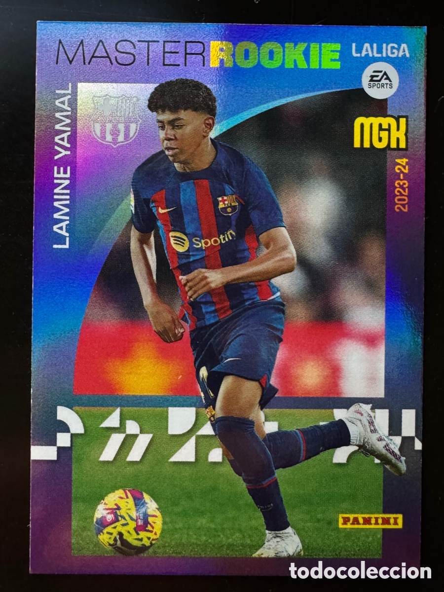Figurine di Calcio: Lamine Yamal Master Rookie 423 Barcelona Megacracks 2023/24