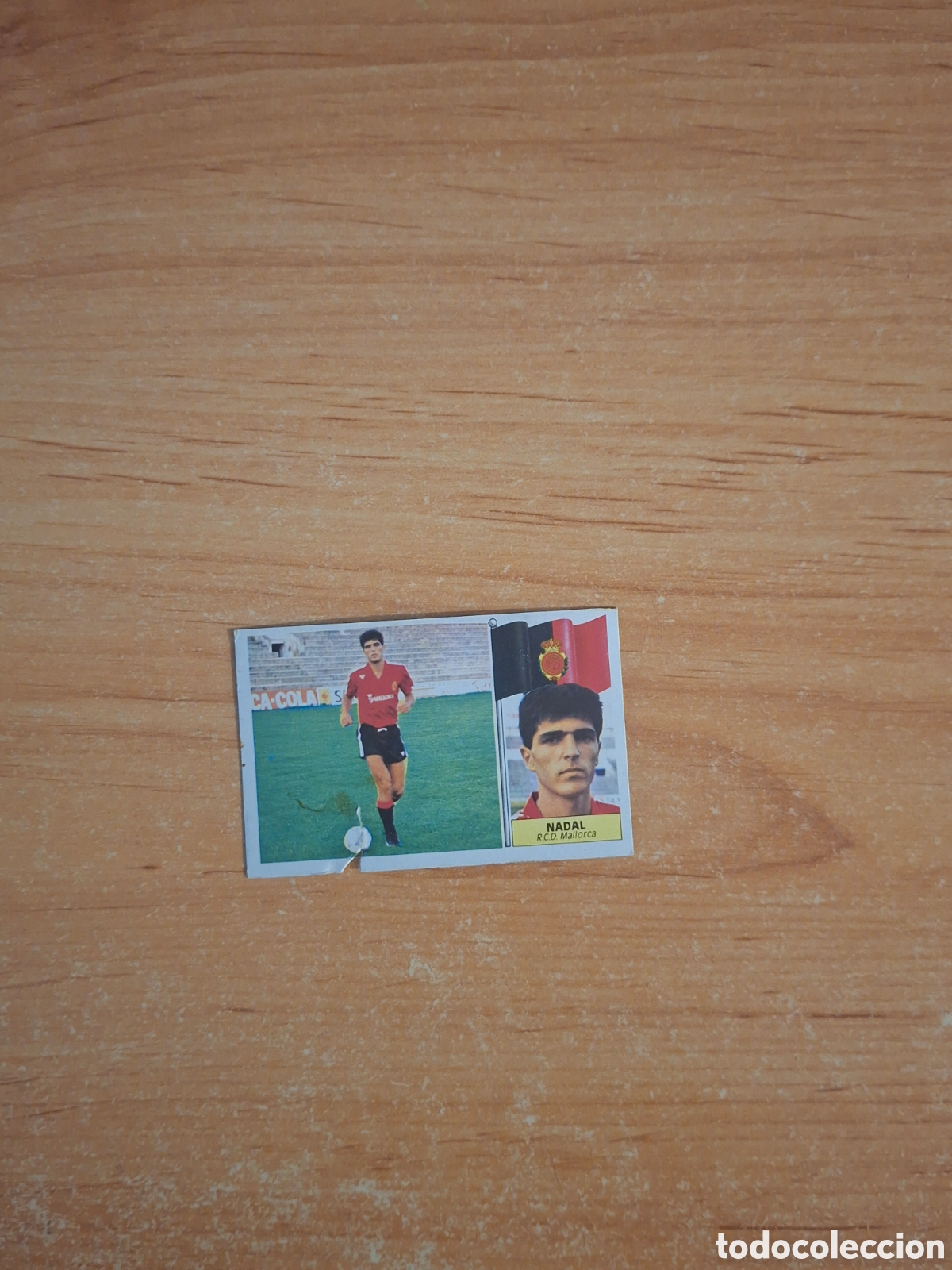 Football Stickers: Este 86 87 nadall Mallorca 33 fichaje despegado ver fotos