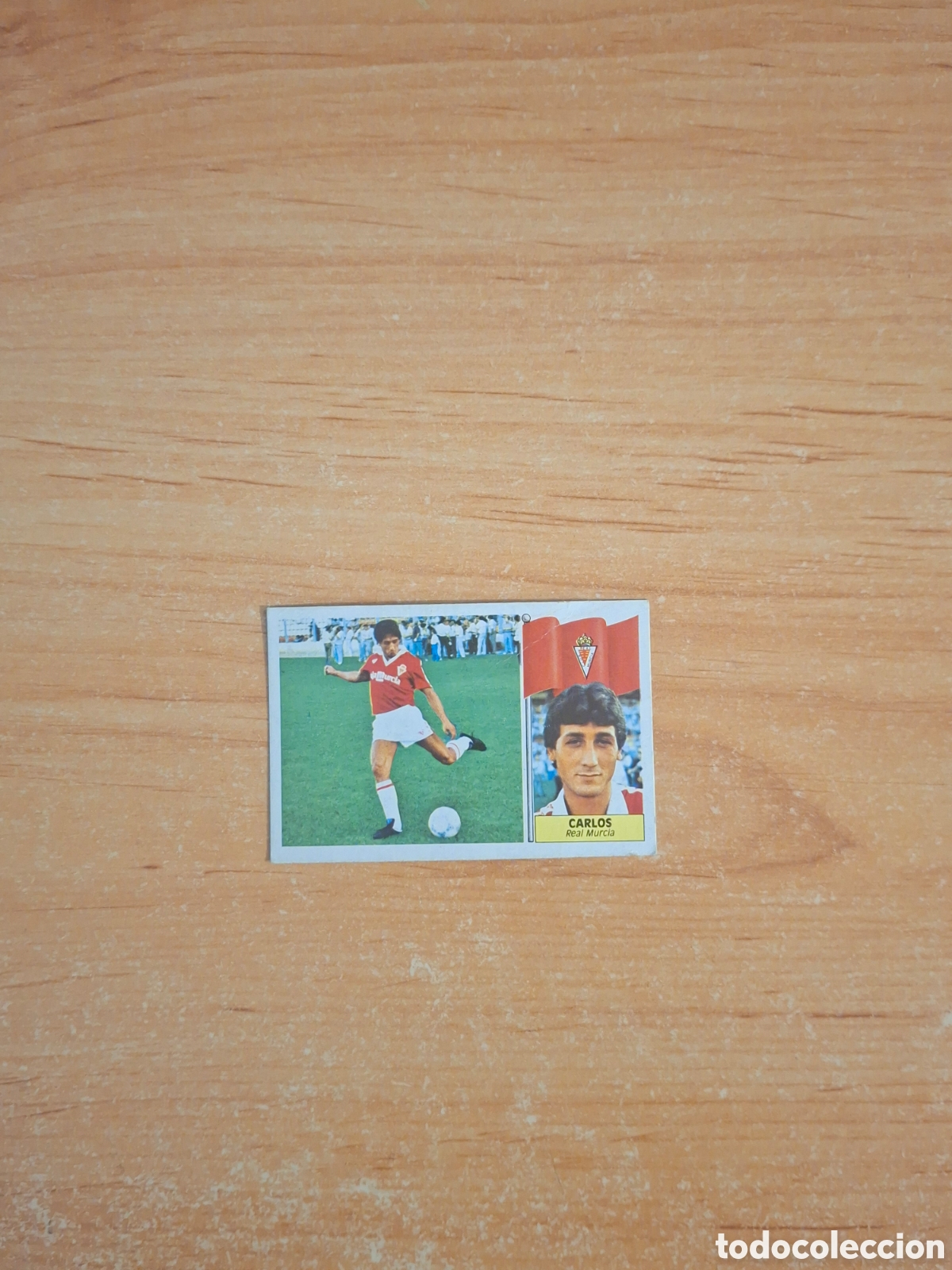 Fu&szlig;ball-Sticker: Este 86 87 carlos 34 fichaje despegado ver fotos