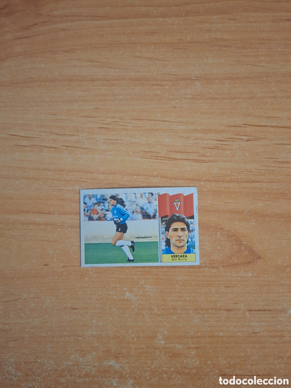 Figurine di Calcio: Este 86 87 vergara murcia 35 fichaje despegado ver fotos