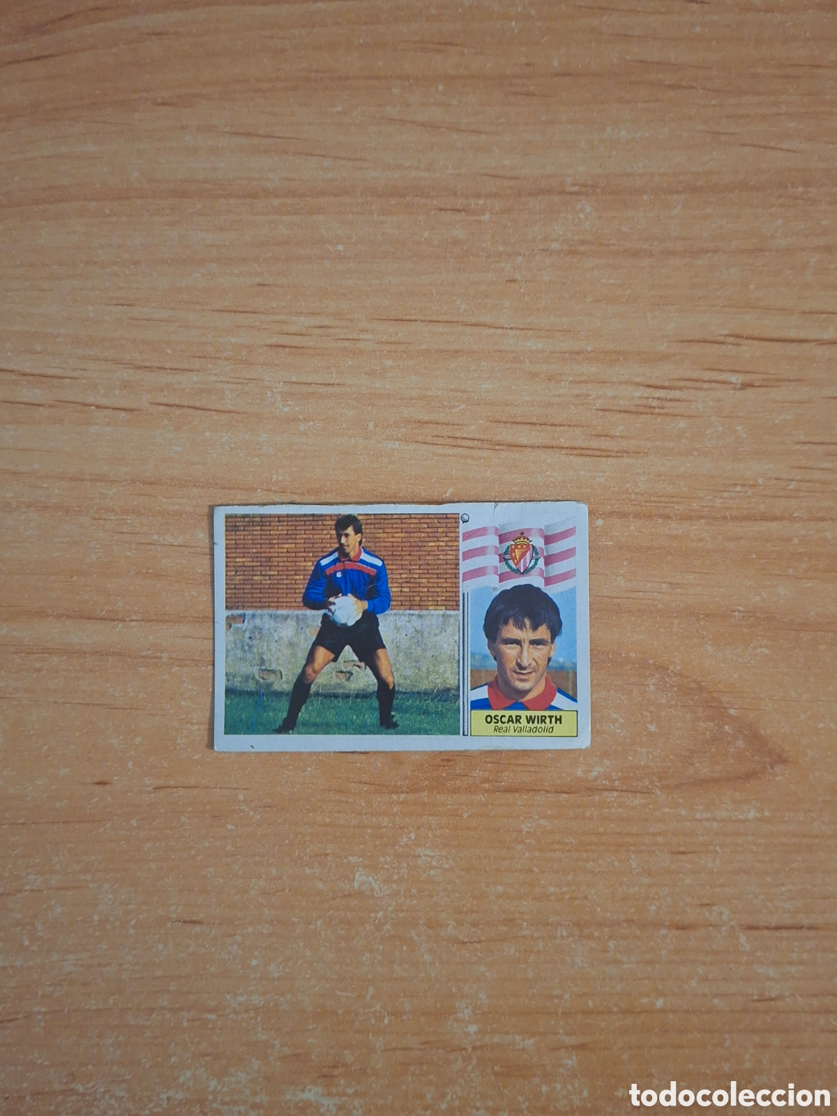 Figurine di Calcio: Este 86 87 oscar wirth Valladolid 42 fichaje despegado ver fotos