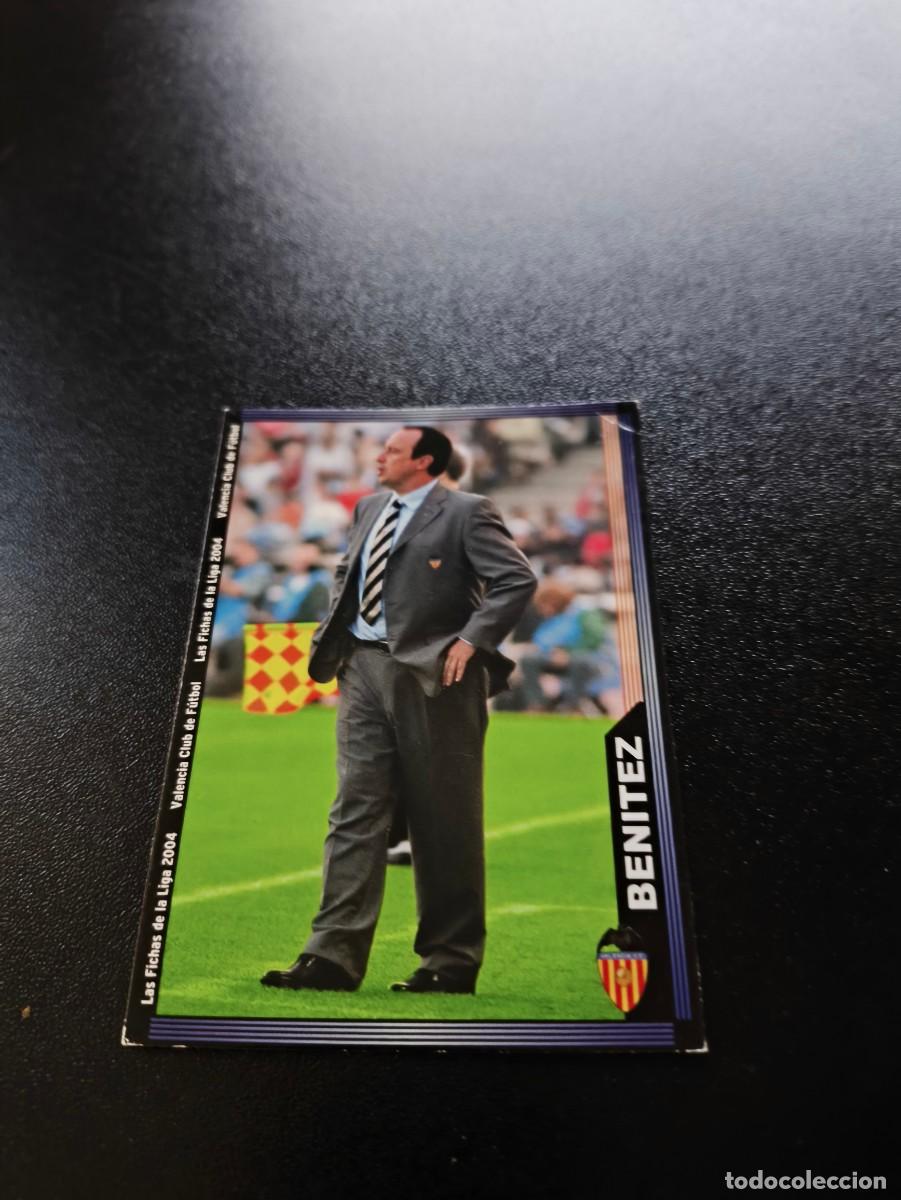 Cromos de F&uacute;tbol: 111 Benitez ESCUDO ESTRECHO VALENCIA MUNDICROMO LIGA 2003 2004 03 04 NO PANINI ESTE