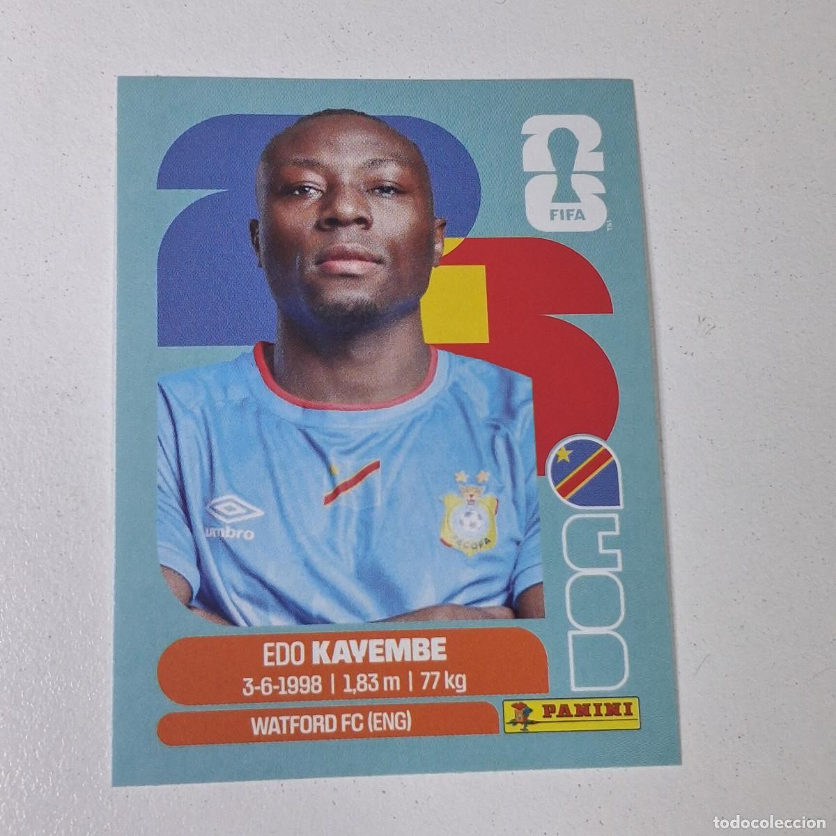 Cromos de F&uacute;tbol: B11 COD10 EDO KAYEMBE 10 CONGO COD MUNDIAL FIFA WORLD CUP 2026 STICKER PANINI