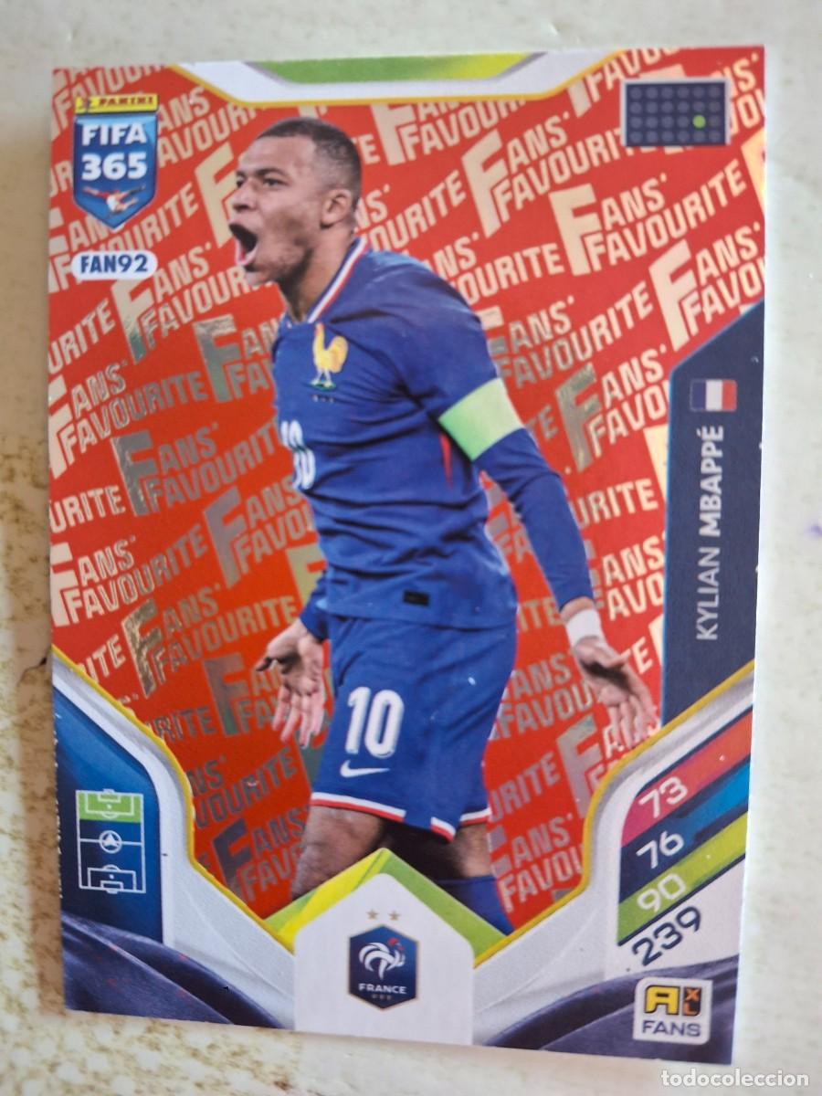 Cromos de F&uacute;tbol: Mbappe Fifa 365 fans favourite rojo