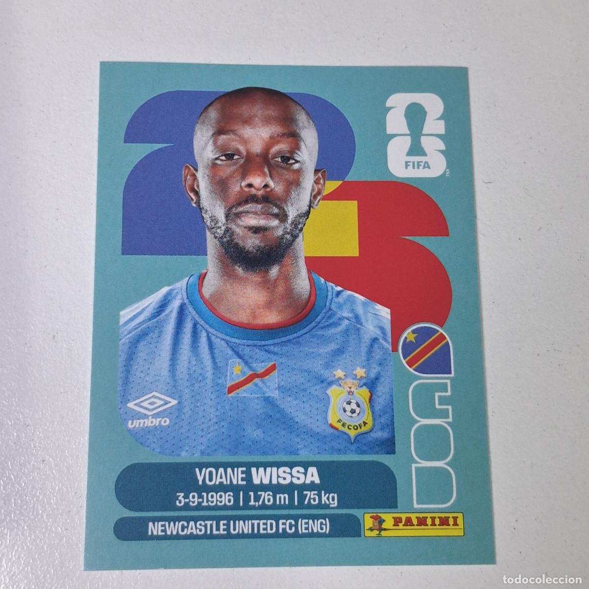 Cromos de F&uacute;tbol: B11 COD 16 COD16 YOANE WISSA CONGO COD MUNDIAL FIFA WORLD CUP 2026 STICKER PANINI