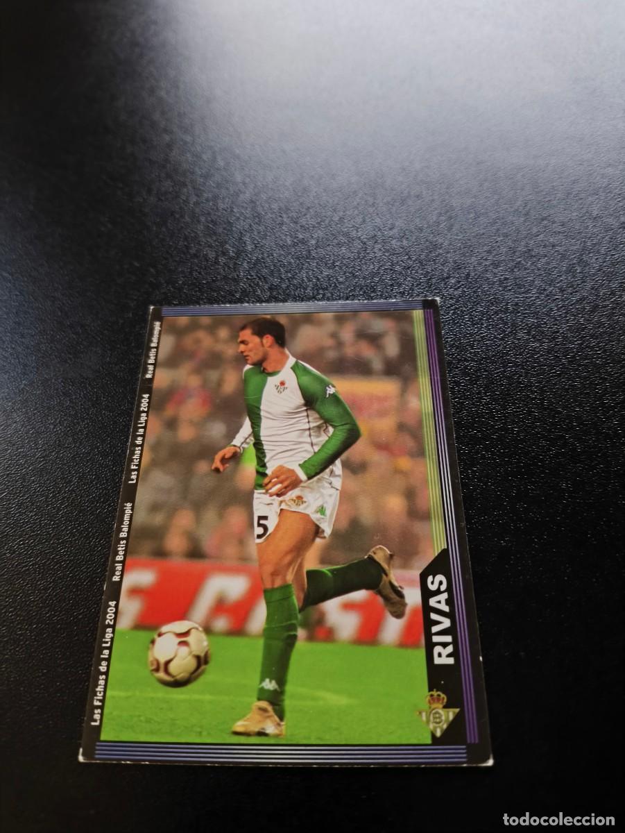 Cromos de F&uacute;tbol: 196 Rivas ESCUDO ESTRECHO BETIS MUNDICROMO LIGA 2003 2004 03 04 NO PANINI ESTE