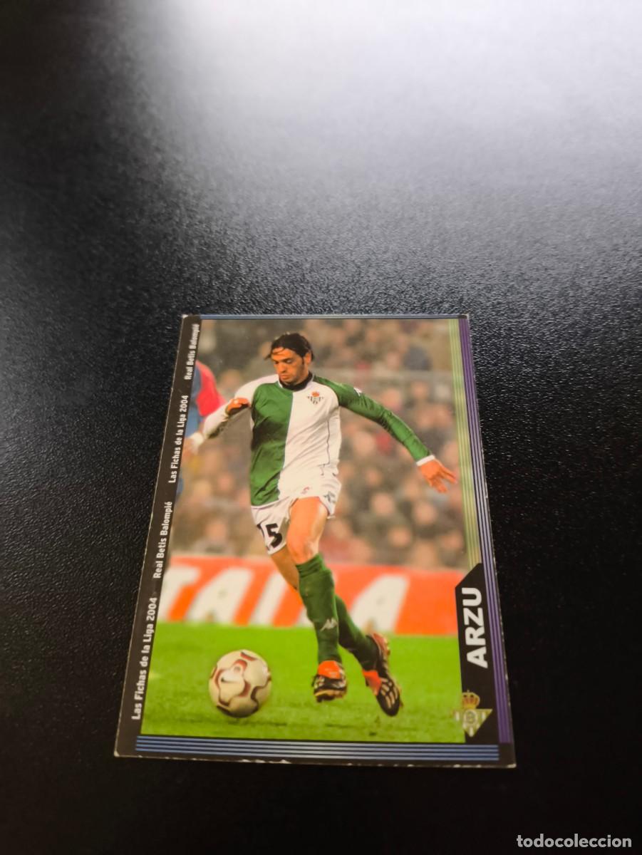 Cromos de F&uacute;tbol: 197 Arzu ESCUDO ESTRECHO BETIS MUNDICROMO LIGA 2003 2004 03 04 NO PANINI ESTE