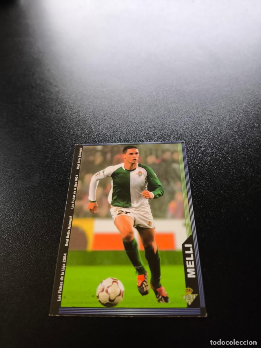 Cromos de F&uacute;tbol: 200 Melli ESCUDO ESTRECHO BETIS MUNDICROMO LIGA 2003 2004 03 04 NO PANINI ESTE