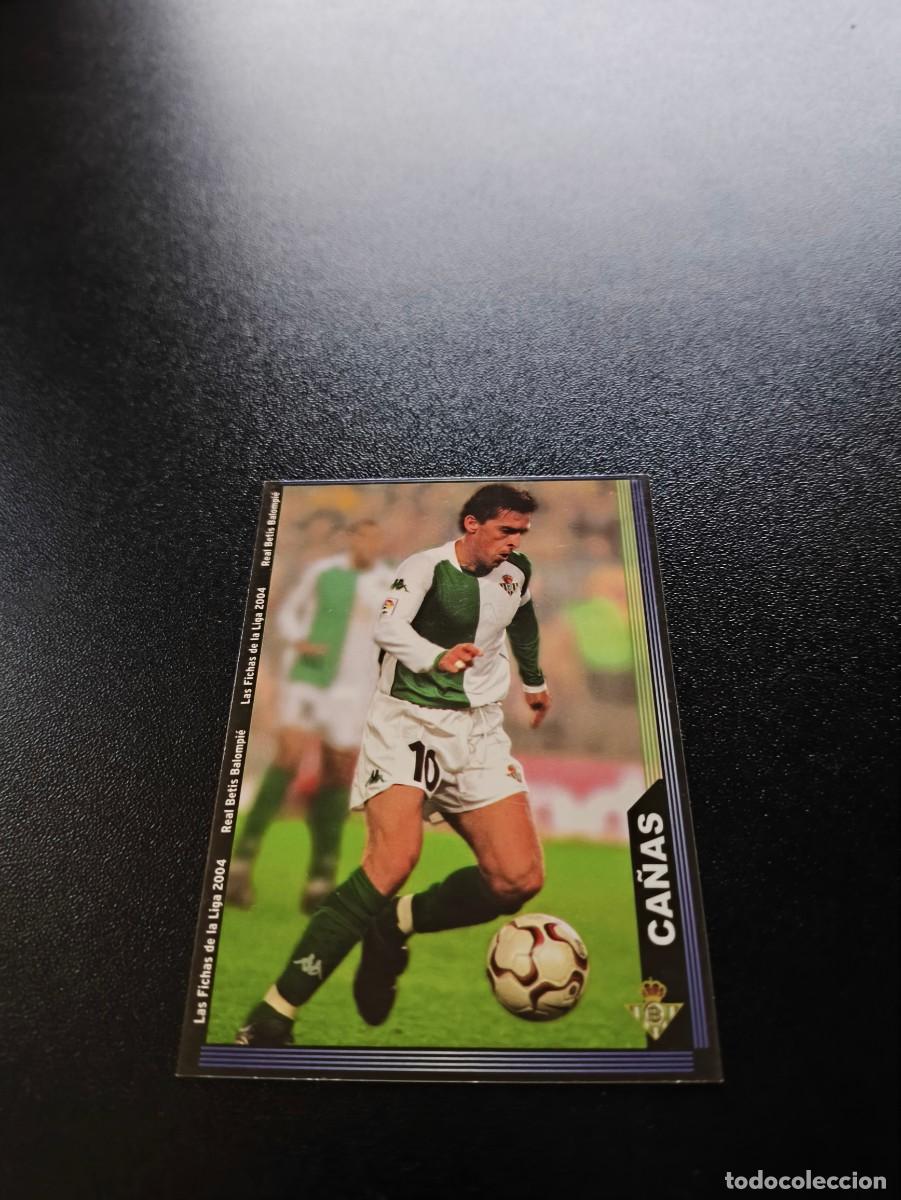 Cromos de F&uacute;tbol: 203 Ca&ntilde;as ESCUDO ESTRECHO BETIS MUNDICROMO LIGA 2003 2004 03 04 NO PANINI ESTE