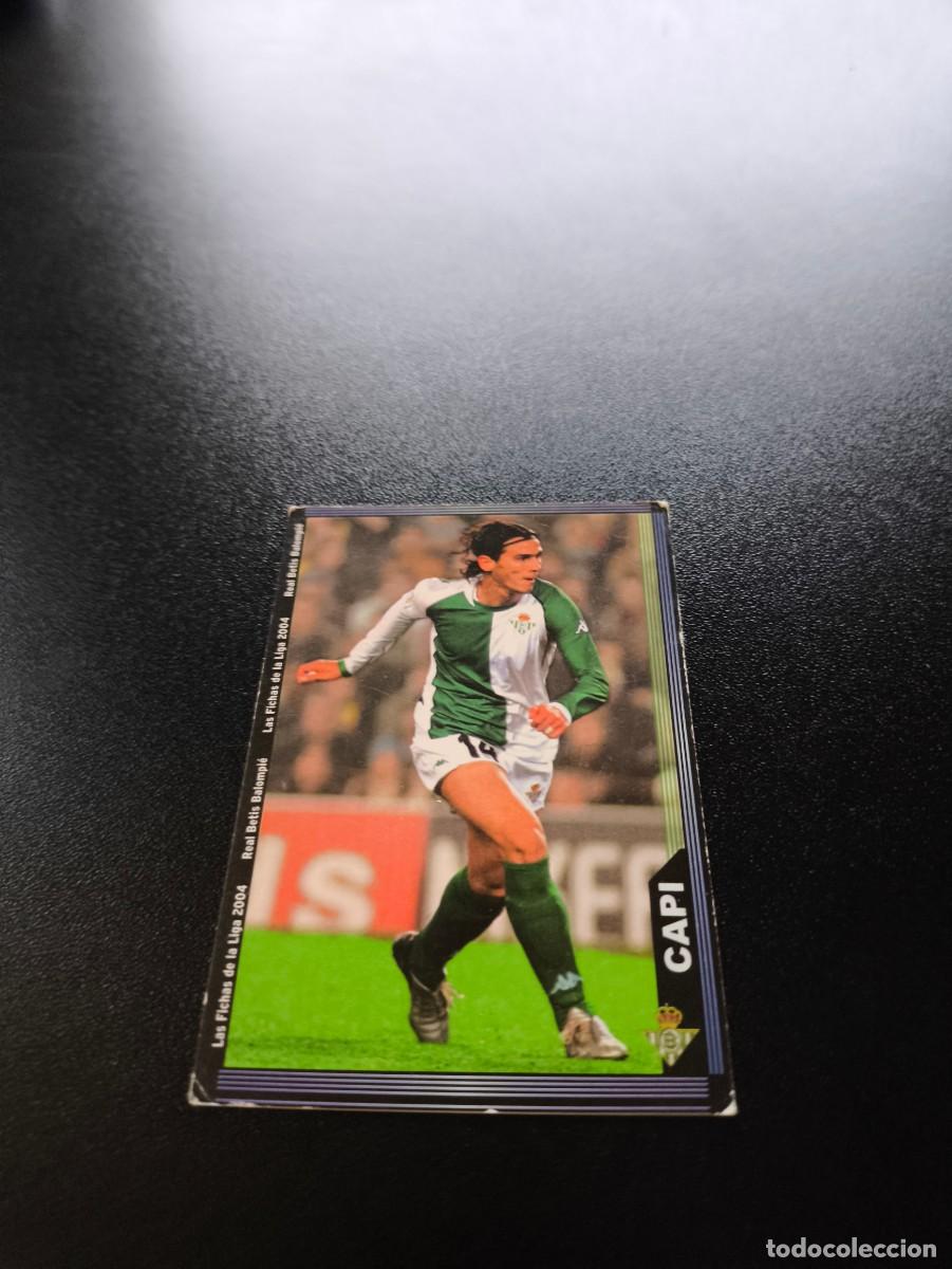Cromos de F&uacute;tbol: 206 Capi ESCUDO ESTRECHO BETIS MUNDICROMO LIGA 2003 2004 03 04 NO PANINI ESTE