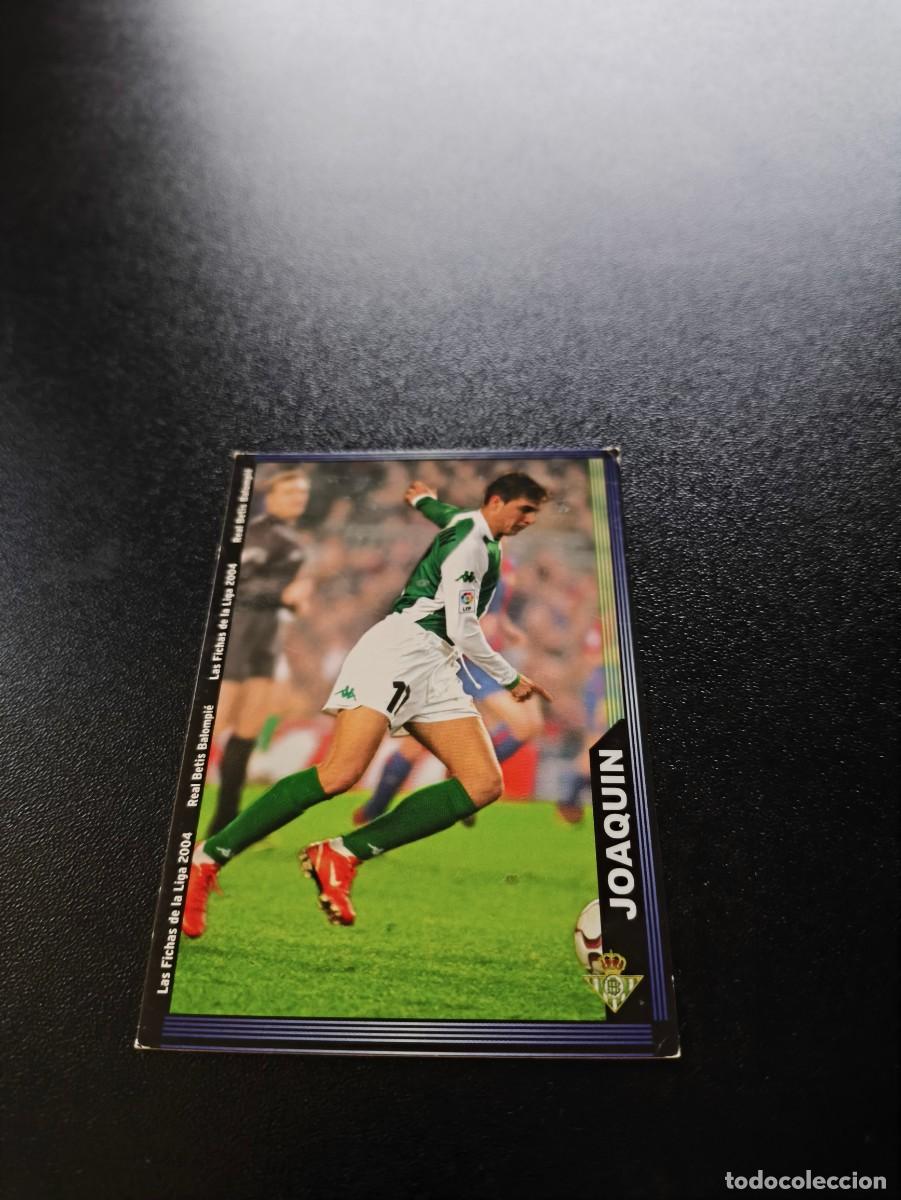 Cromos de F&uacute;tbol: 209 Joaquin ESCUDO ESTRECHO BETIS MUNDICROMO LIGA 2003 2004 03 04 NO PANINI ESTE