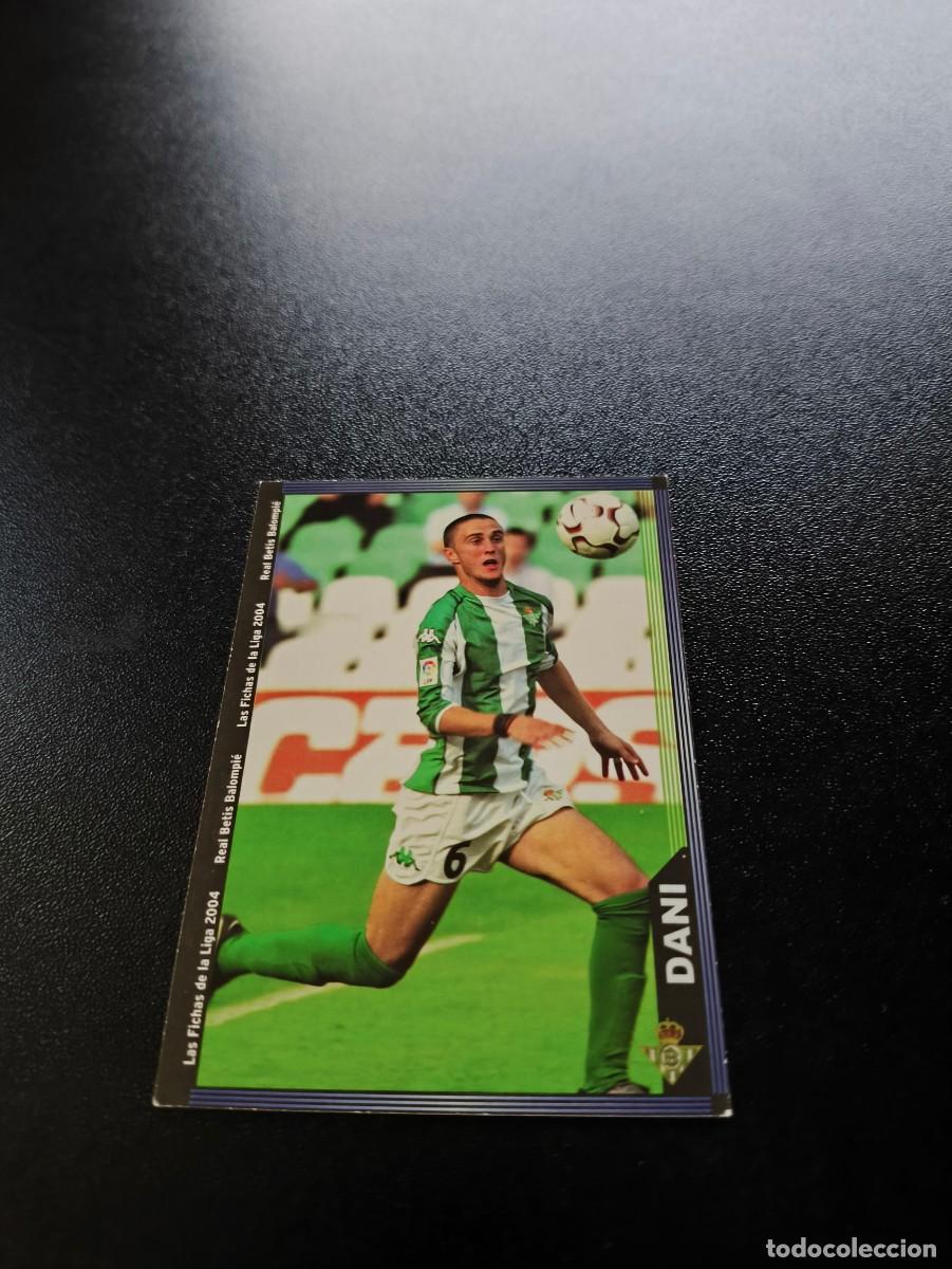 Cromos de F&uacute;tbol: 210 Dani ESCUDO ESTRECHO BETIS MUNDICROMO LIGA 2003 2004 03 04 NO PANINI ESTE