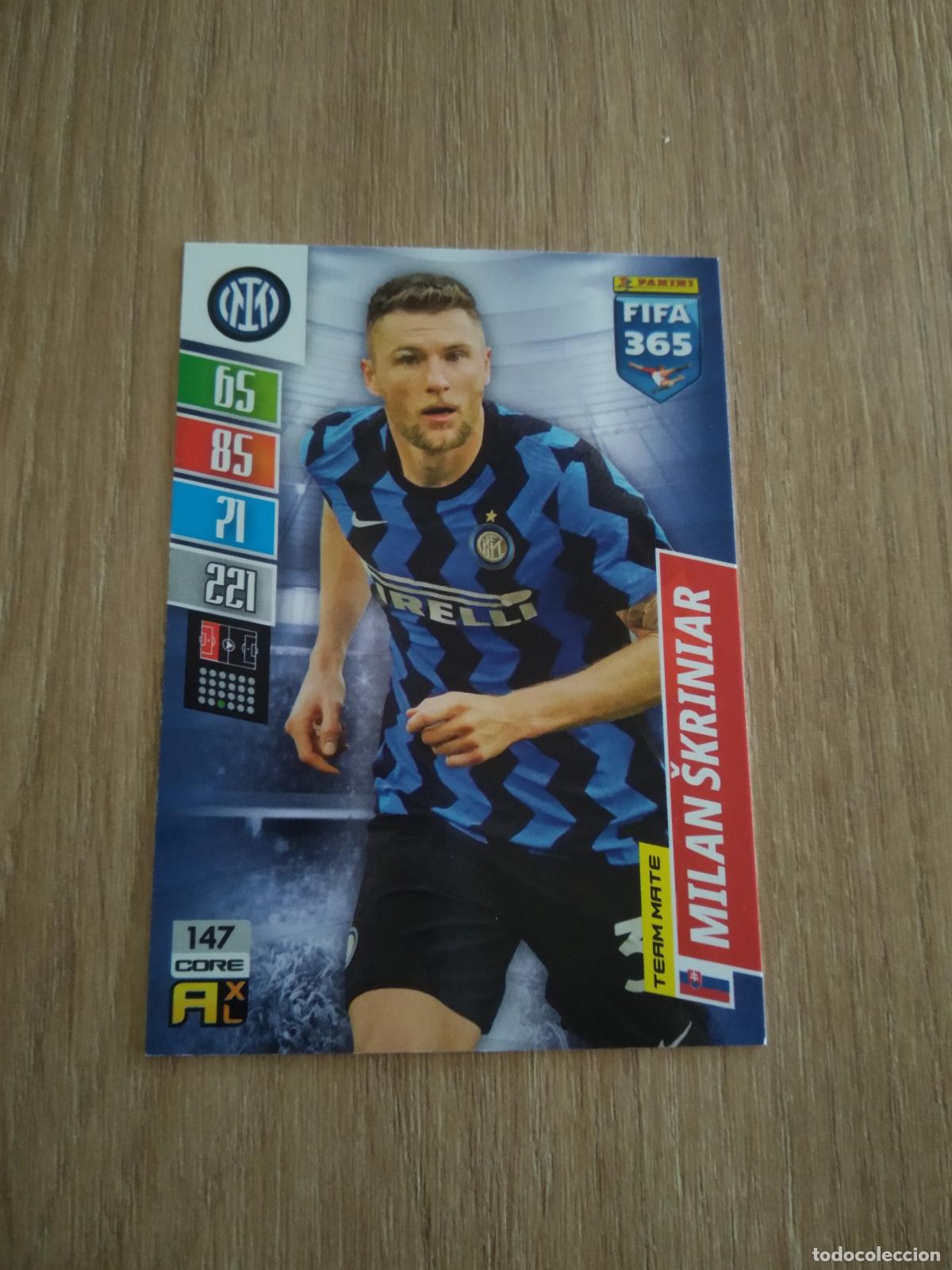 Cromos de F&uacute;tbol: 147 SKRINIAR INTER MILAN CROMO FUTBOL PANINI ADRENALYN 21-22 FIFA 365 2021-2022