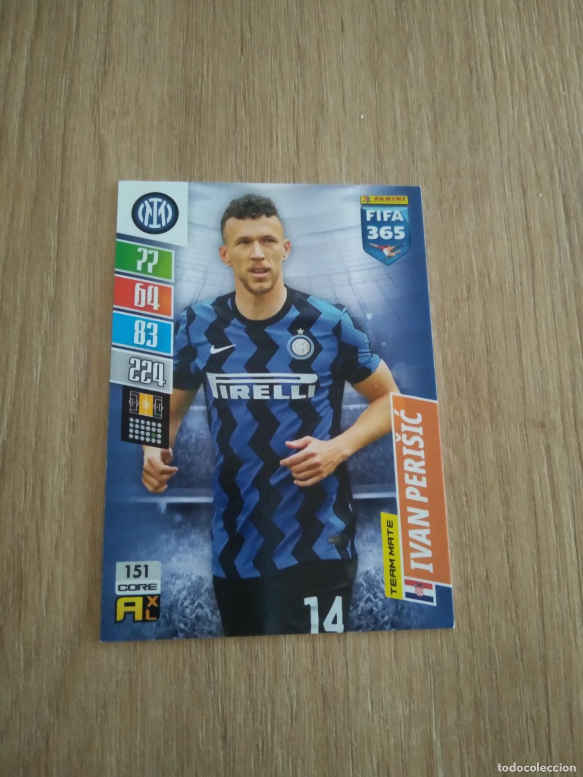 Cromos de F&uacute;tbol: 151 PERISIC INTER MILAN CROMO FUTBOL PANINI ADRENALYN 21-22 FIFA 365 2021-2022