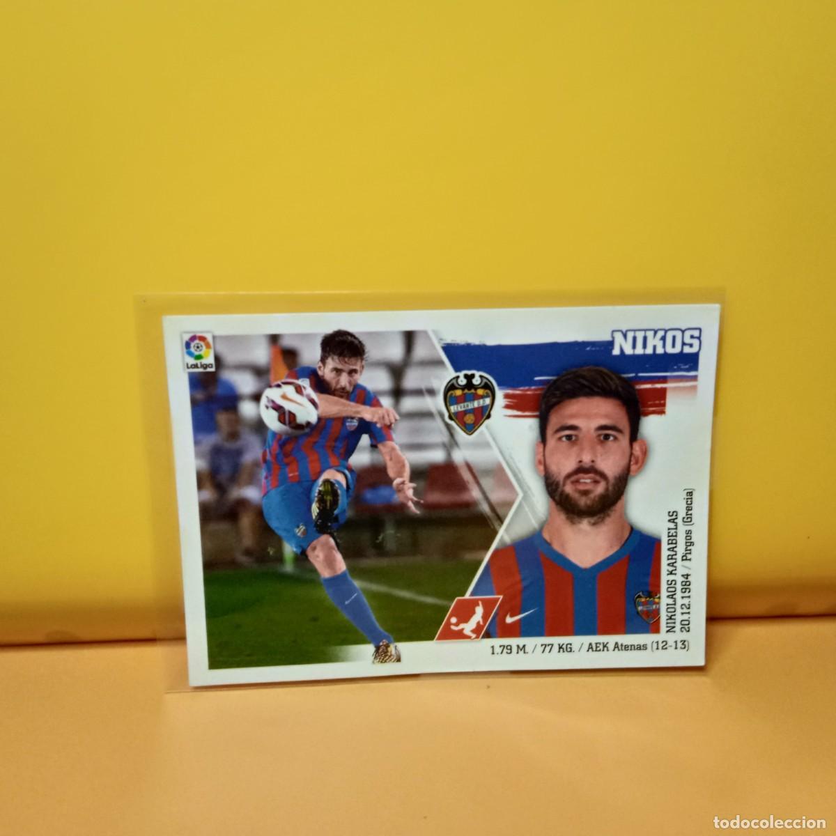 Cromos de F&uacute;tbol: EDICIONES ESTE 2015 2016 15 16 LEVANTE U.D NIKOS 9