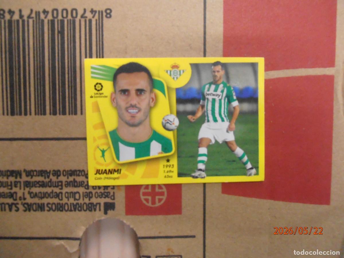Cromos de F&uacute;tbol: Juanmi - 19 A - Betis - 2021-22