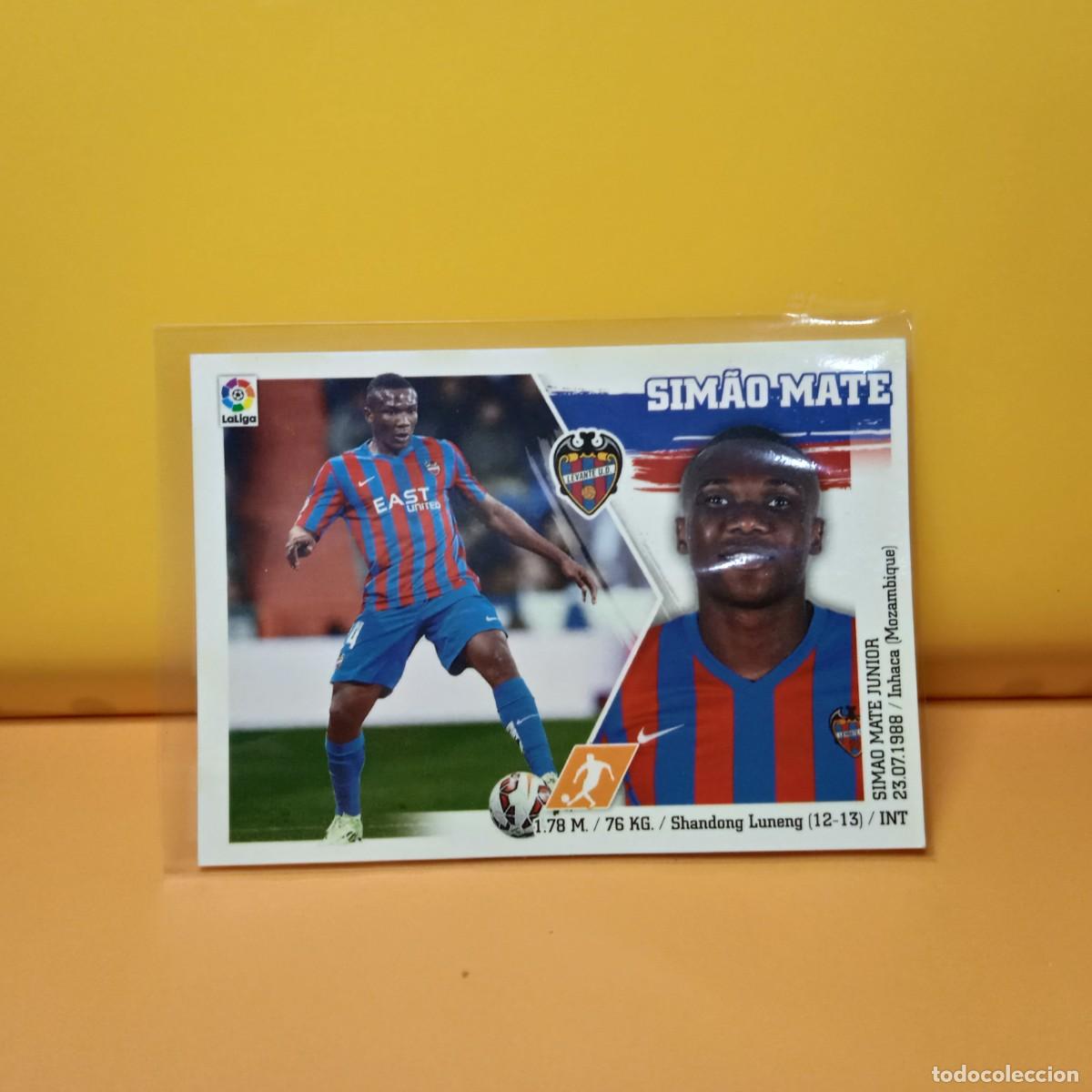 Cromos de F&uacute;tbol: EDICIONES ESTE 2015 2016 15 16 LEVANTE U.D SIMAO MATE 12