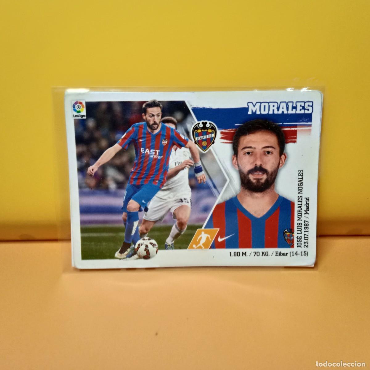 Cromos de F&uacute;tbol: EDICIONES ESTE 2015 2016 15 16 LEVANTE U.D MORALES 13