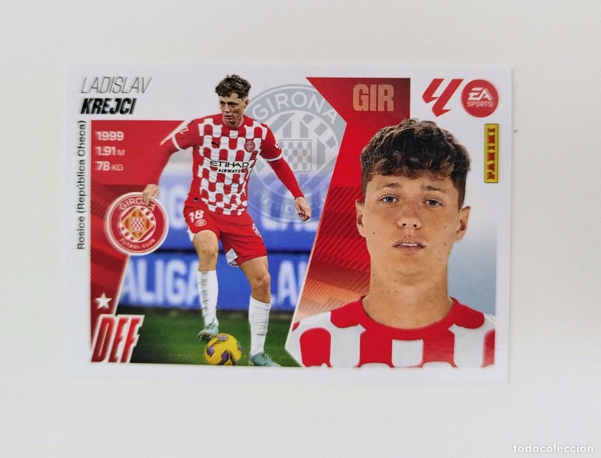 Cromos de F&uacute;tbol: Krejci 8 SIN PEGAR NUNCA PEGADO Girona FC Liga Ediciones Este 25 26 / 2025 2026