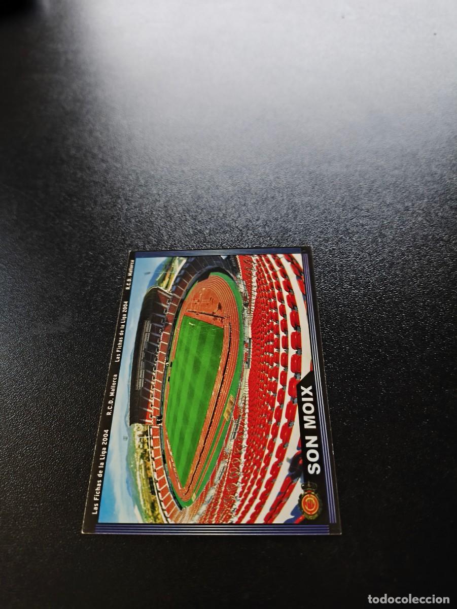 Cromos de F&uacute;tbol: 218 SON MOIX ESCUDO ESTRECHO MALLORCA MUNDICROMO LIGA 2003 2004 03 04 NO PANINI ESTE