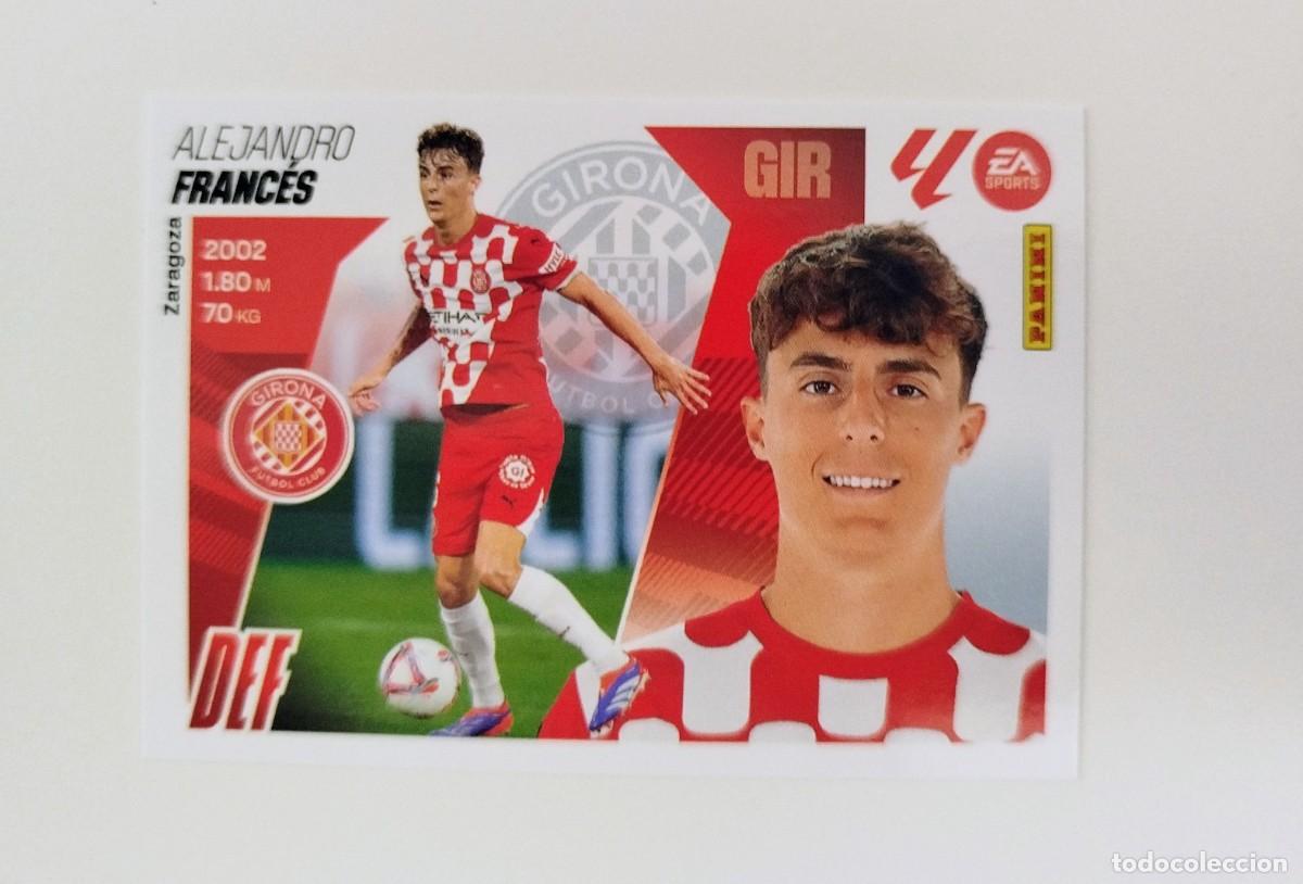 Cromos de F&uacute;tbol: Franc&eacute;s 6 SIN PEGAR NUNCA PEGADO Girona FC Liga Ediciones Este 25 26 / 2025 2026