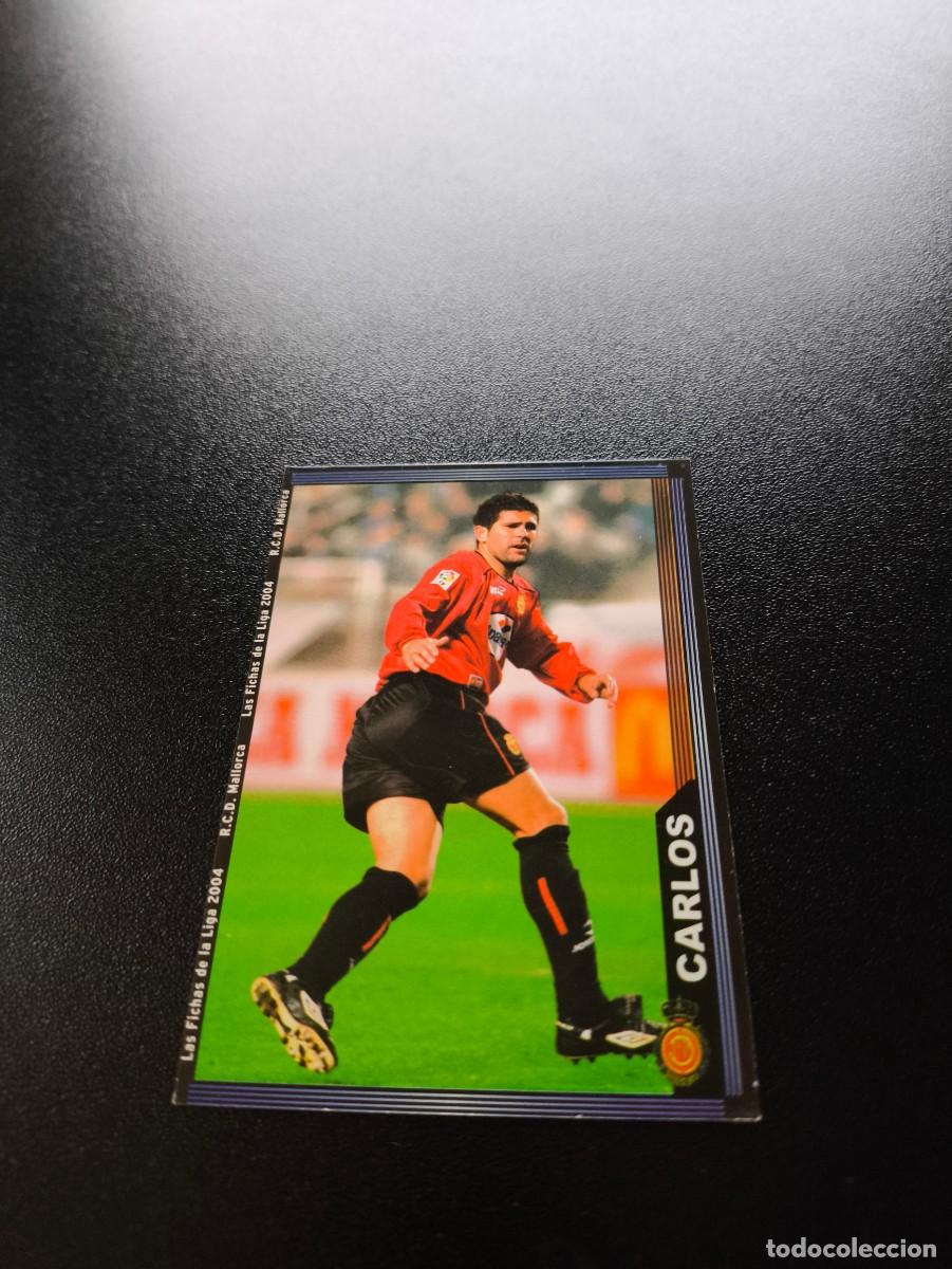 Cromos de F&uacute;tbol: 238 Carlos BAJA ESCUDO ESTRECHO MALLORCA MUNDICROMO LIGA 2003 2004 03 04 NO PANINI ESTE