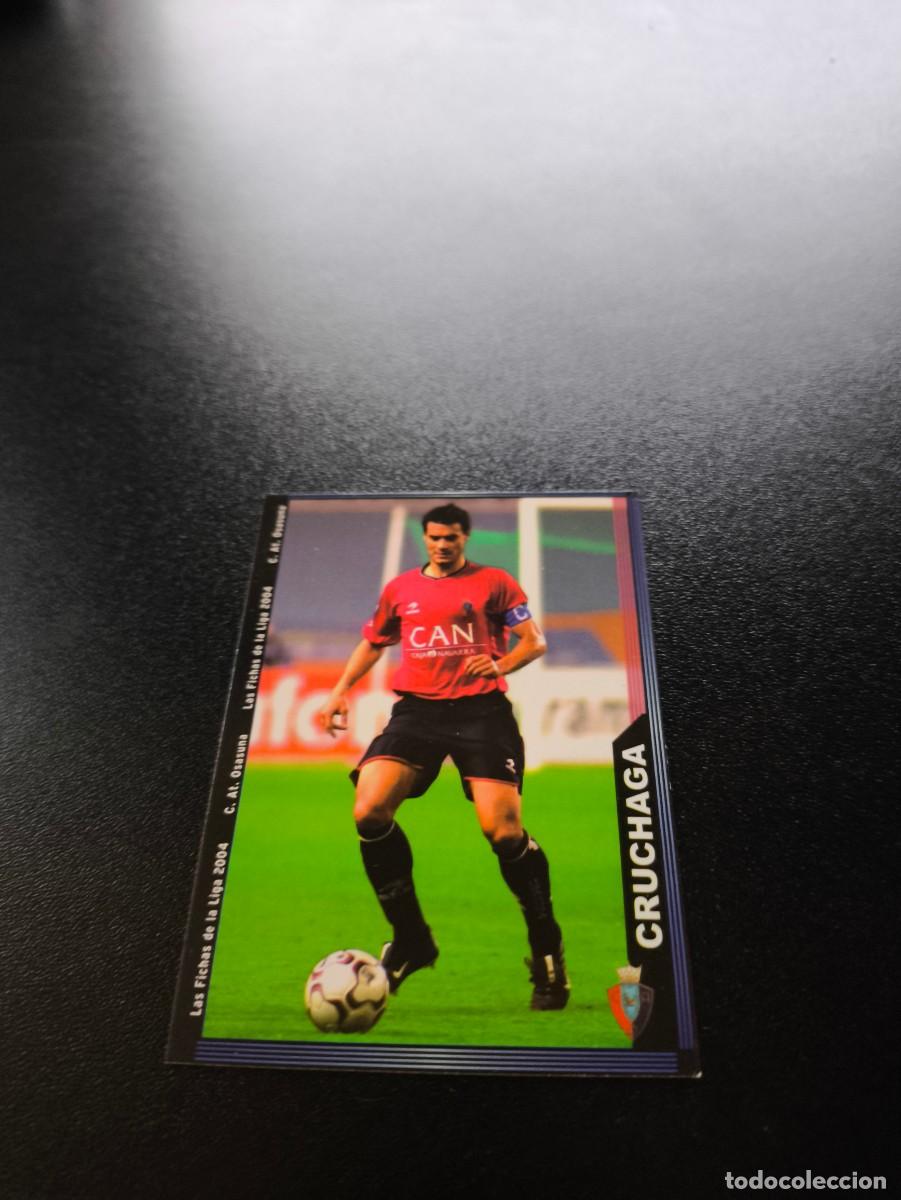 Cromos de F&uacute;tbol: 276 Cruchaga ESCUDO ESTRECHO OSASUNA MUNDICROMO LIGA 2003 2004 03 04 NO PANINI ESTE