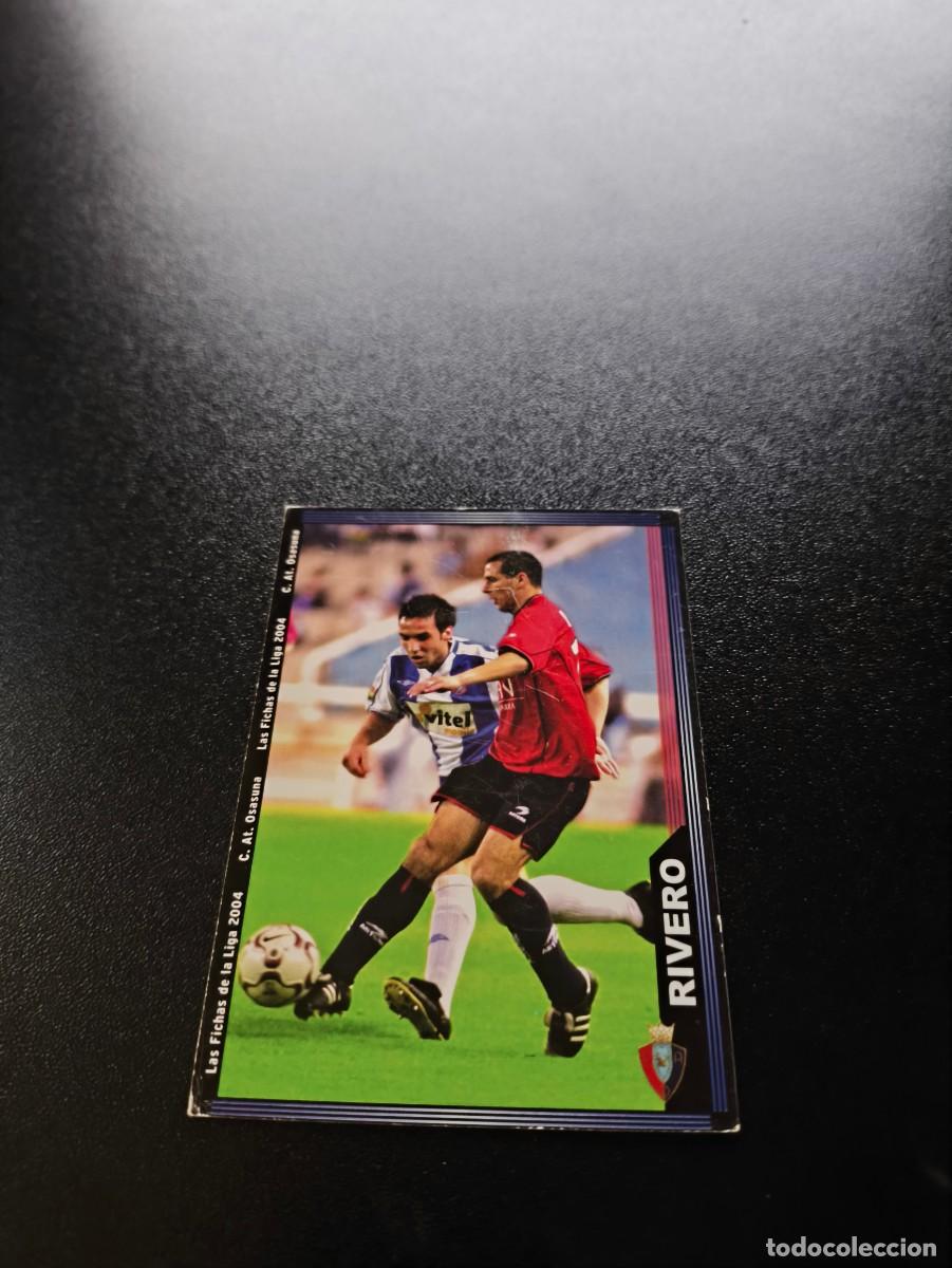 Cromos de F&uacute;tbol: 282 Rivero ESCUDO ESTRECHO OSASUNA MUNDICROMO LIGA 2003 2004 03 04 NO PANINI ESTE