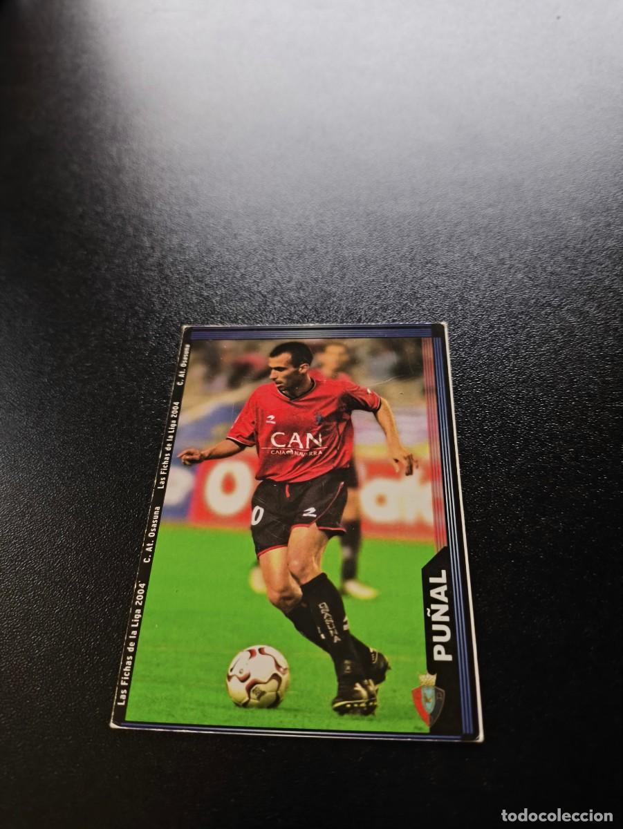 Cromos de F&uacute;tbol: 283 Pu&ntilde;al ESCUDO ESTRECHO OSASUNA MUNDICROMO LIGA 2003 2004 03 04 NO PANINI ESTE