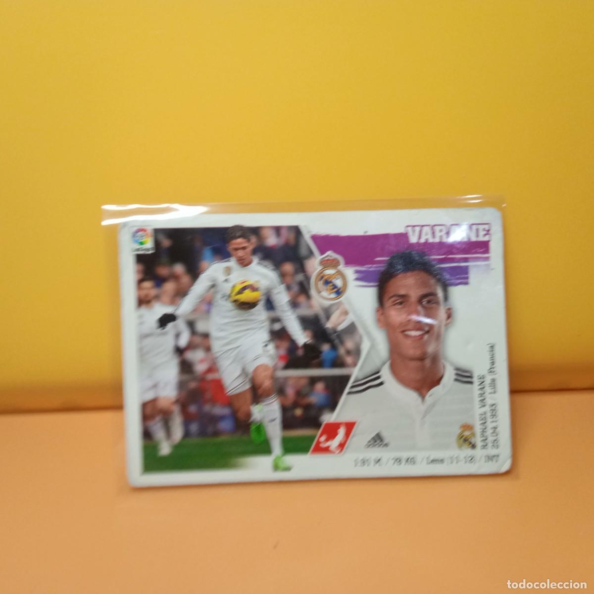Cromos de F&uacute;tbol: EDICIONES ESTE 2015 2016 15 16 REAL MADRID VARANE 8