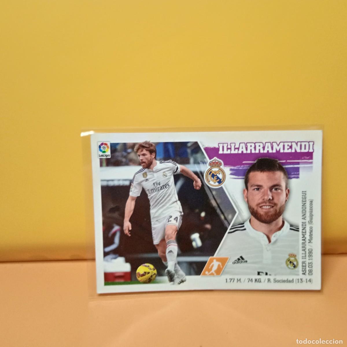 Cromos de F&uacute;tbol: EDICIONES ESTE 2015 2016 15 16 REAL MADRID ILLARRAMENDI 13