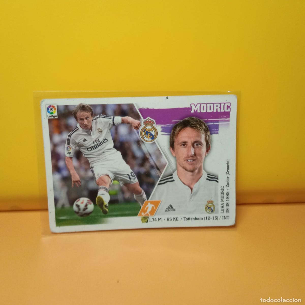Cromos de F&uacute;tbol: EDICIONES ESTE 2015 2016 15 16 REAL MADRID MODRIC 14