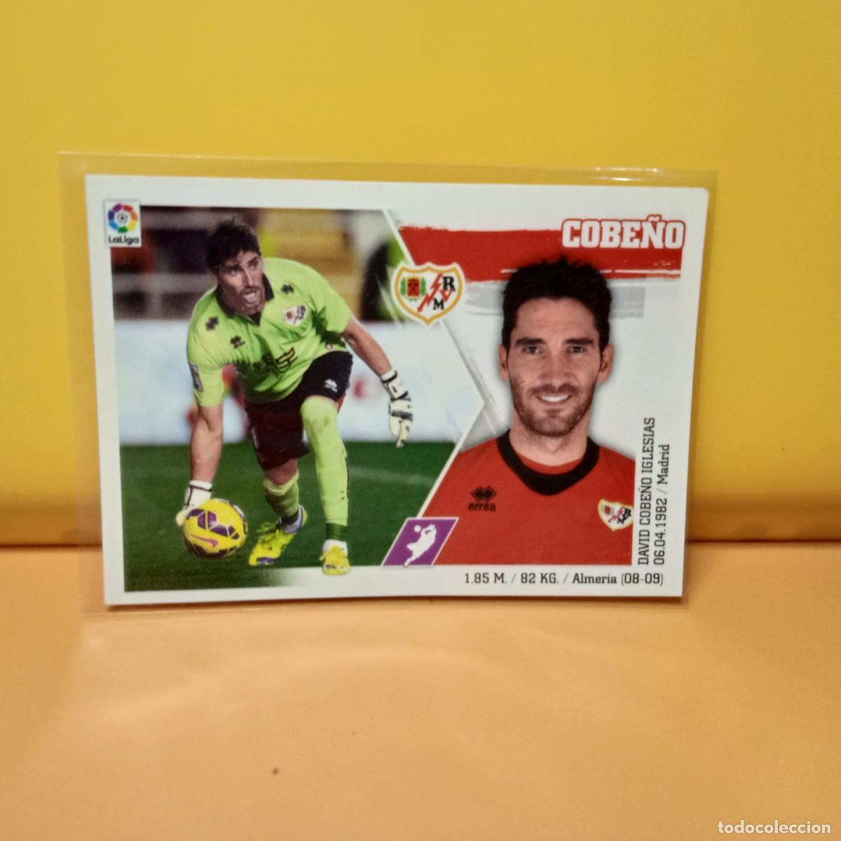 Cromos de F&uacute;tbol: EDICIONES ESTE 2015 2016 15 16 RAYO VALLECANO COBE&Ntilde;O 4