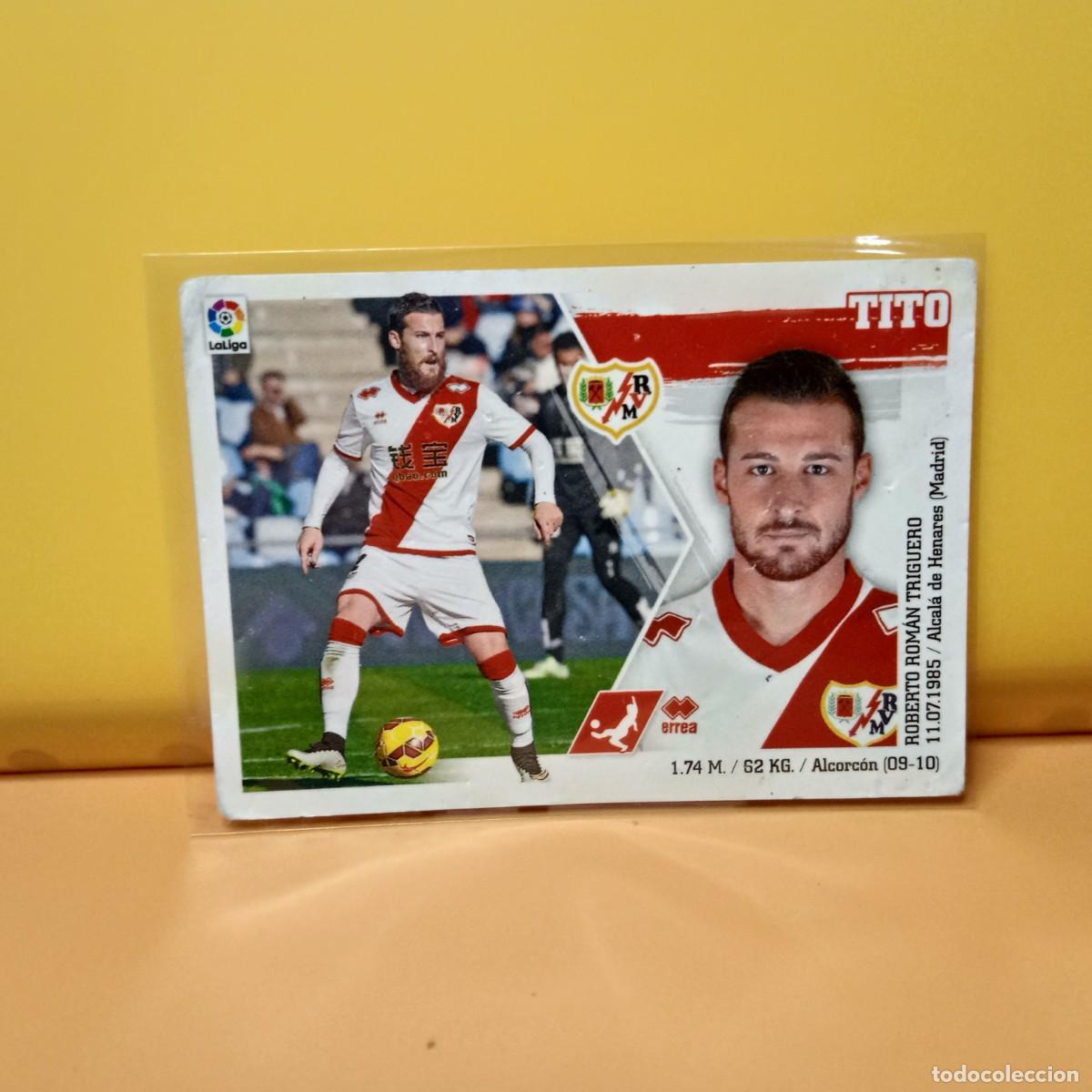 Cromos de F&uacute;tbol: EDICIONES ESTE 2015 2016 15 16 RAYO VALLECANO TITO 5