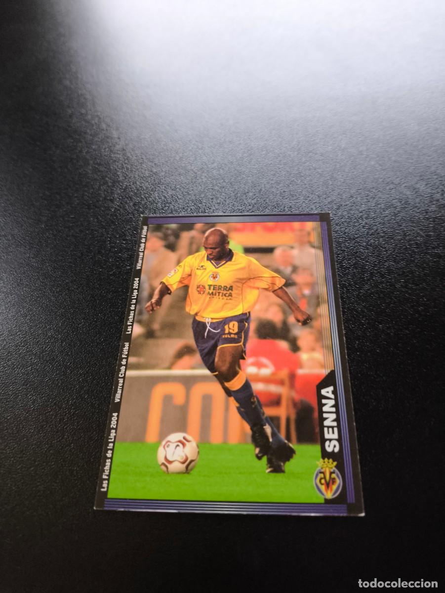 Football Stickers: 396 Senna ESCUDO ESTRECHO VILLARREAL MUNDICROMO LIGA 2003 2004 03 04 NO PANINI ESTE
