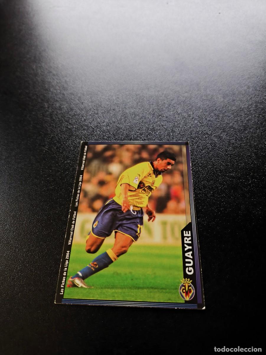Football Stickers: 398 Guayre ESCUDO ESTRECHO VILLARREAL MUNDICROMO LIGA 2003 2004 03 04 NO PANINI ESTE