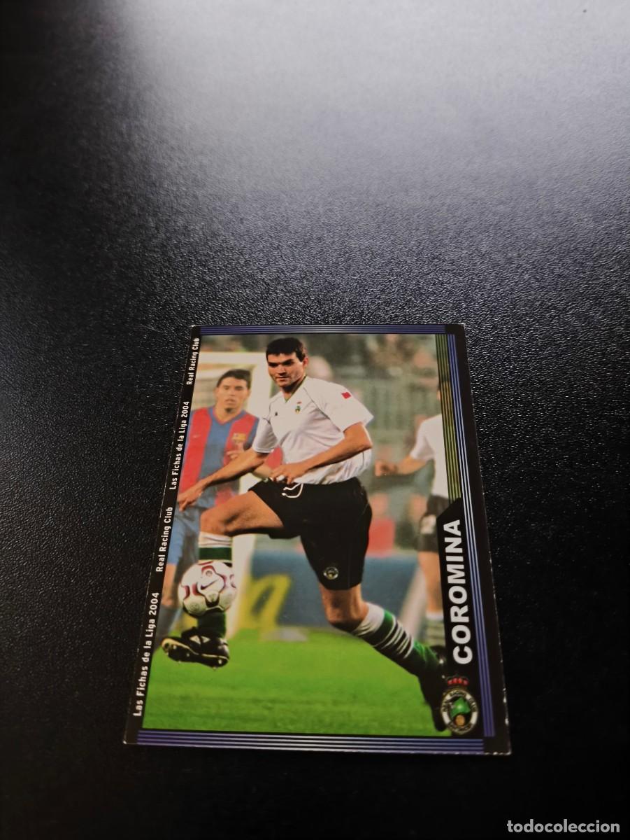 Football Stickers: 414 Coromina ESCUDO ESTRECHO SANTANDER MUNDICROMO LIGA 2003 2004 03 04 NO PANINI ESTE