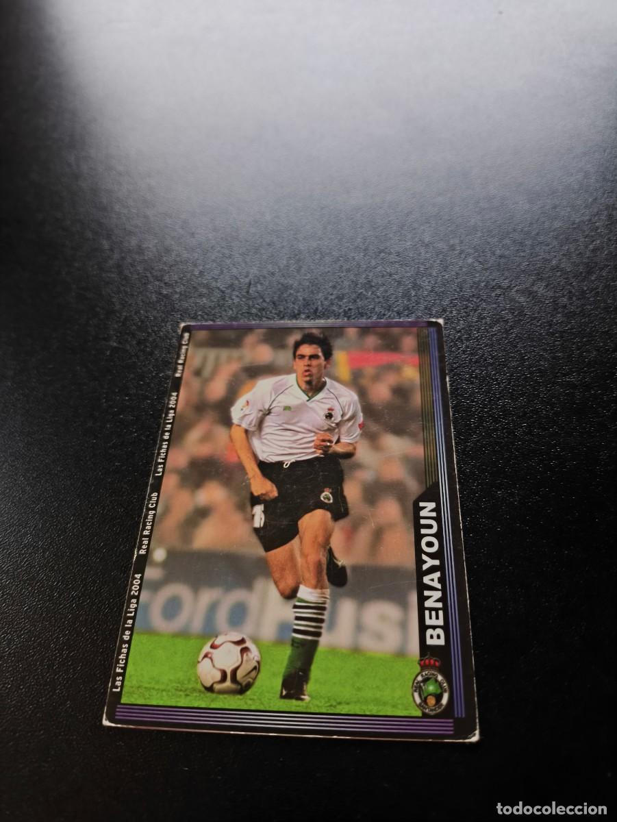 Football Stickers: 420 Benayoun ESCUDO ESTRECHO SANTANDER MUNDICROMO LIGA 2003 2004 03 04 NO PANINI ESTE