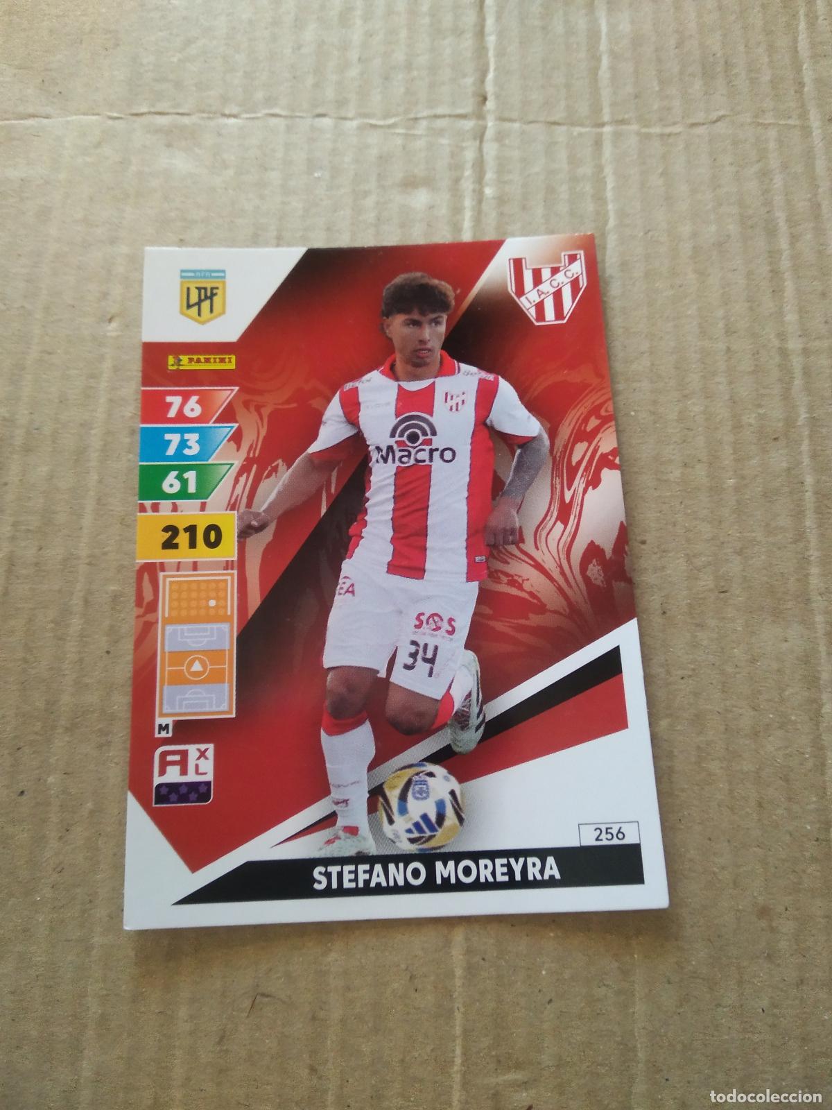 Fu&szlig;ball-Sticker: 256 STEFANO MOREYRA INSTITUTO CROMO FUTBOL PANINI ARGENTINO 2025 ARGENTINA ADRENALYN