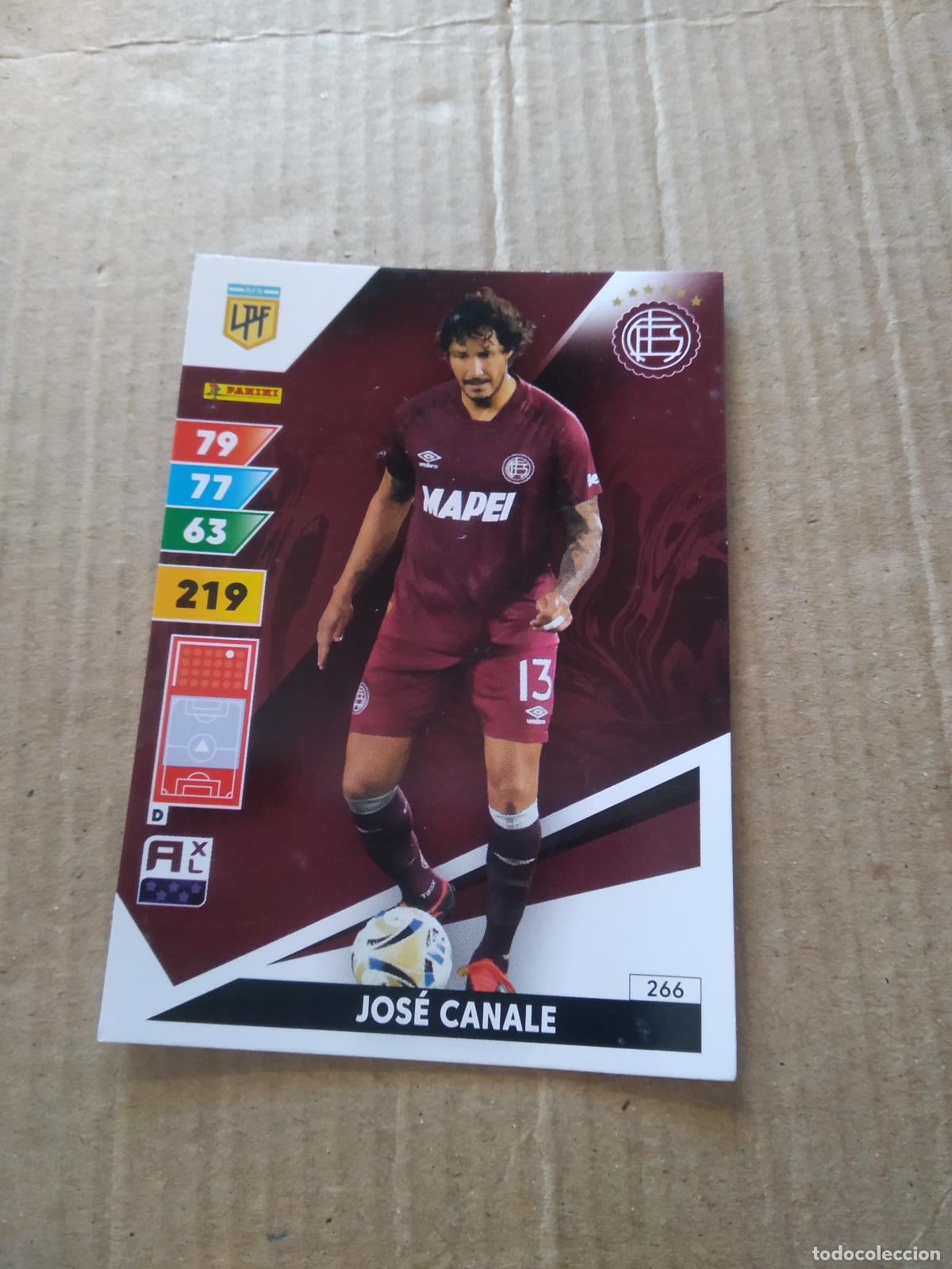 Cromos de F&uacute;tbol: 266 JOSE CANALE LANUS CROMO FUTBOL PANINI ARGENTINO 2025 ARGENTINA ADRENALYN