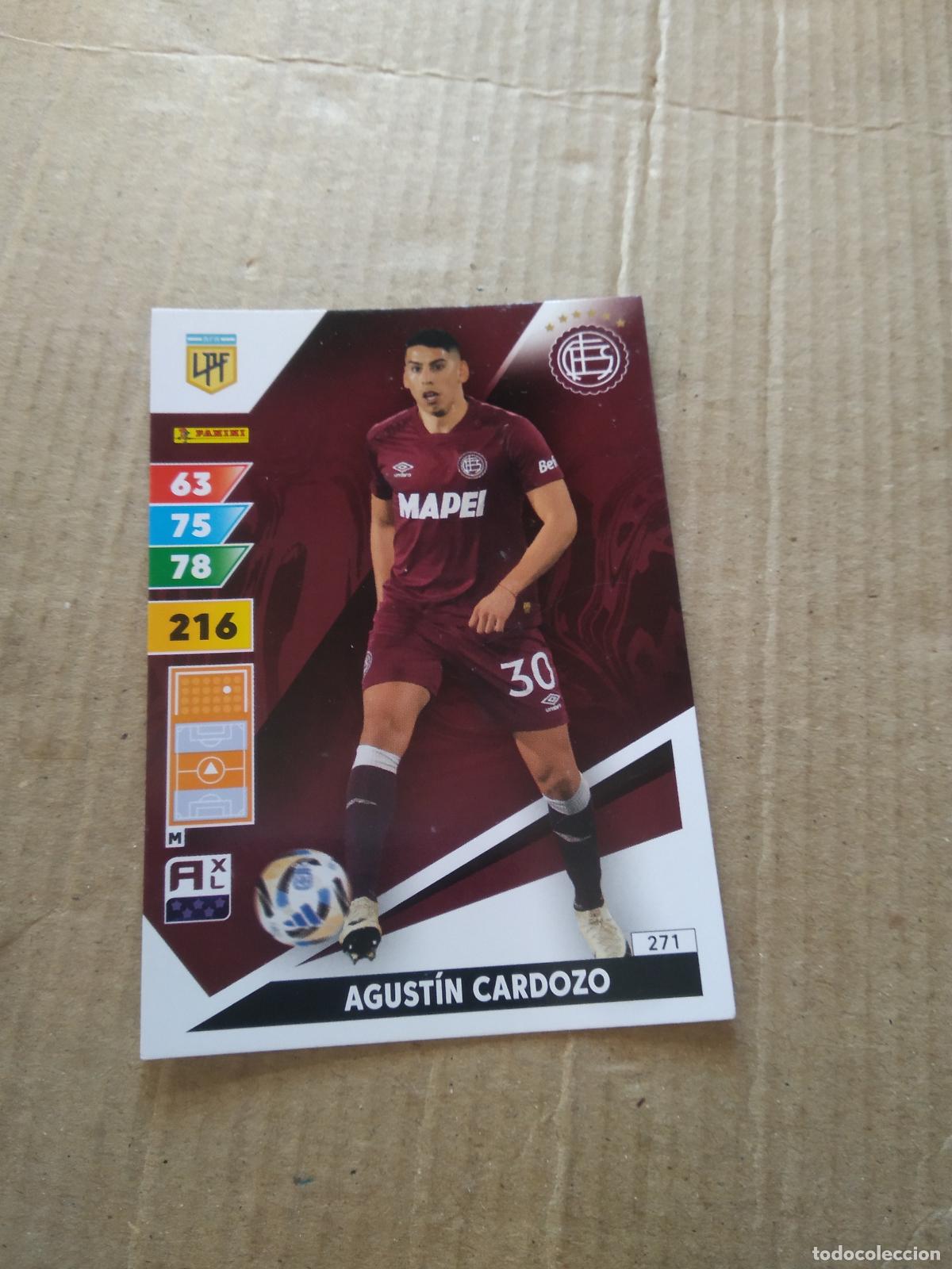 Cromos de F&uacute;tbol: 271 AGUSTIN CARDOZO LANUS CROMO FUTBOL PANINI ARGENTINO 2025 ARGENTINA ADRENALYN