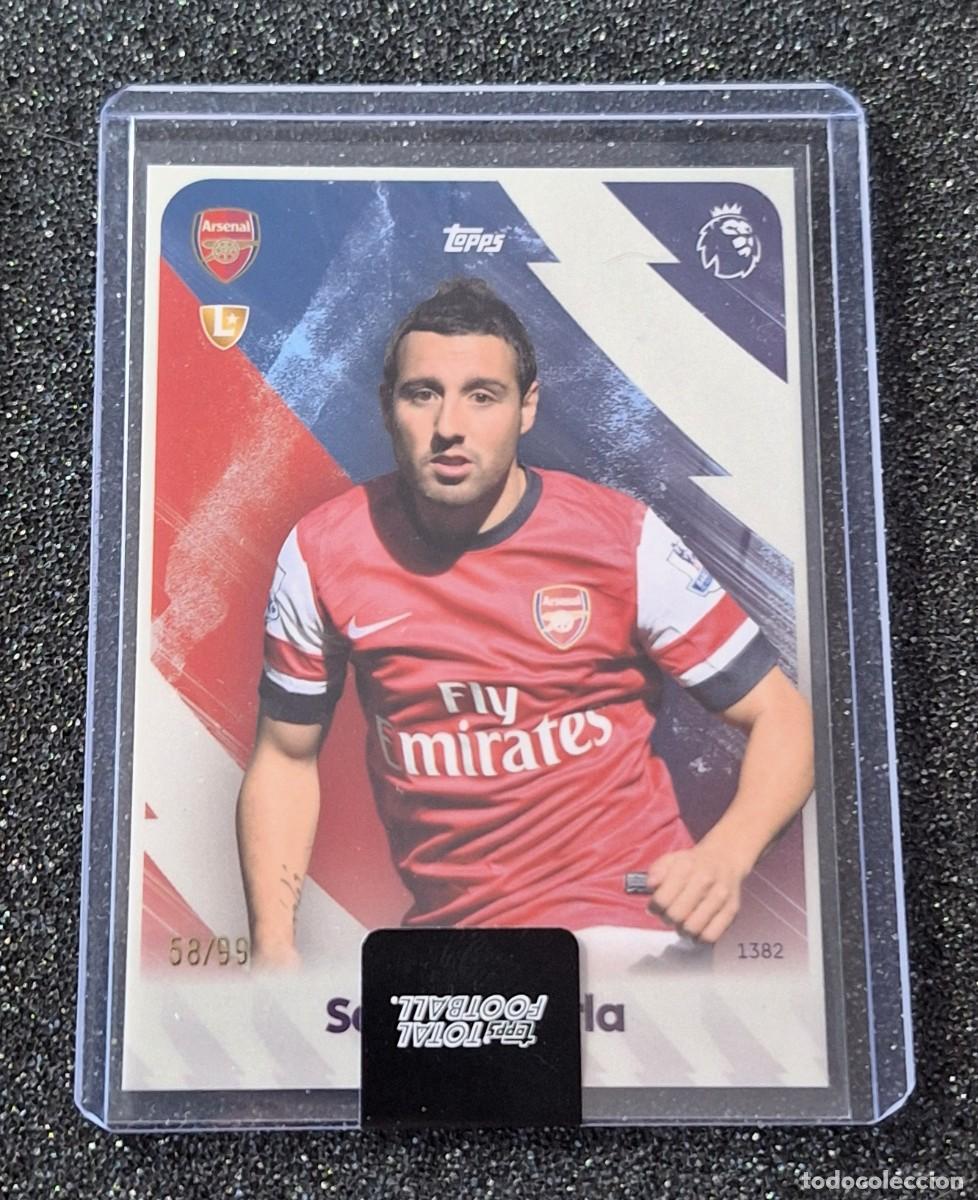 Cromos de F&uacute;tbol: Santi Cazorla Arsenal Topps Total Football 58/99