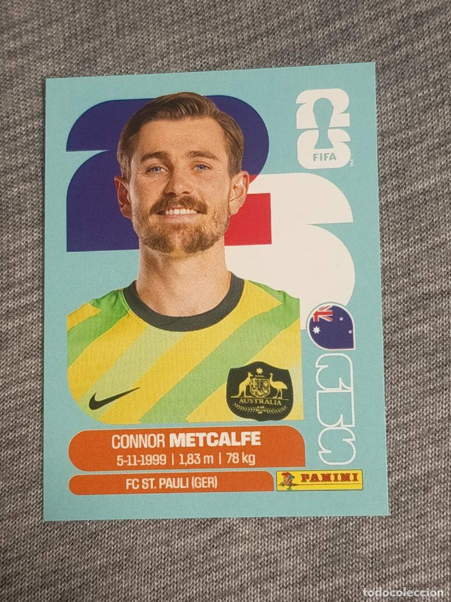 Cromos de F&uacute;tbol: METCALFE AUS 15 STICKER MUNDIAL 2026 PANINI FIFA WORLD CUP NUEVO