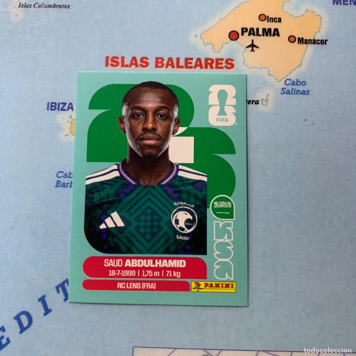 Figurine di Calcio: Arabia Saud&iacute; n&uacute;mero 4 cromo panini Mundial Fifa World Cup 2026