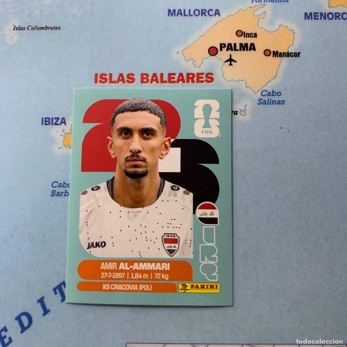 Cromos de F&uacute;tbol: Irak n&uacute;mero 10 cromo panini Mundial Fifa World Cup 2026