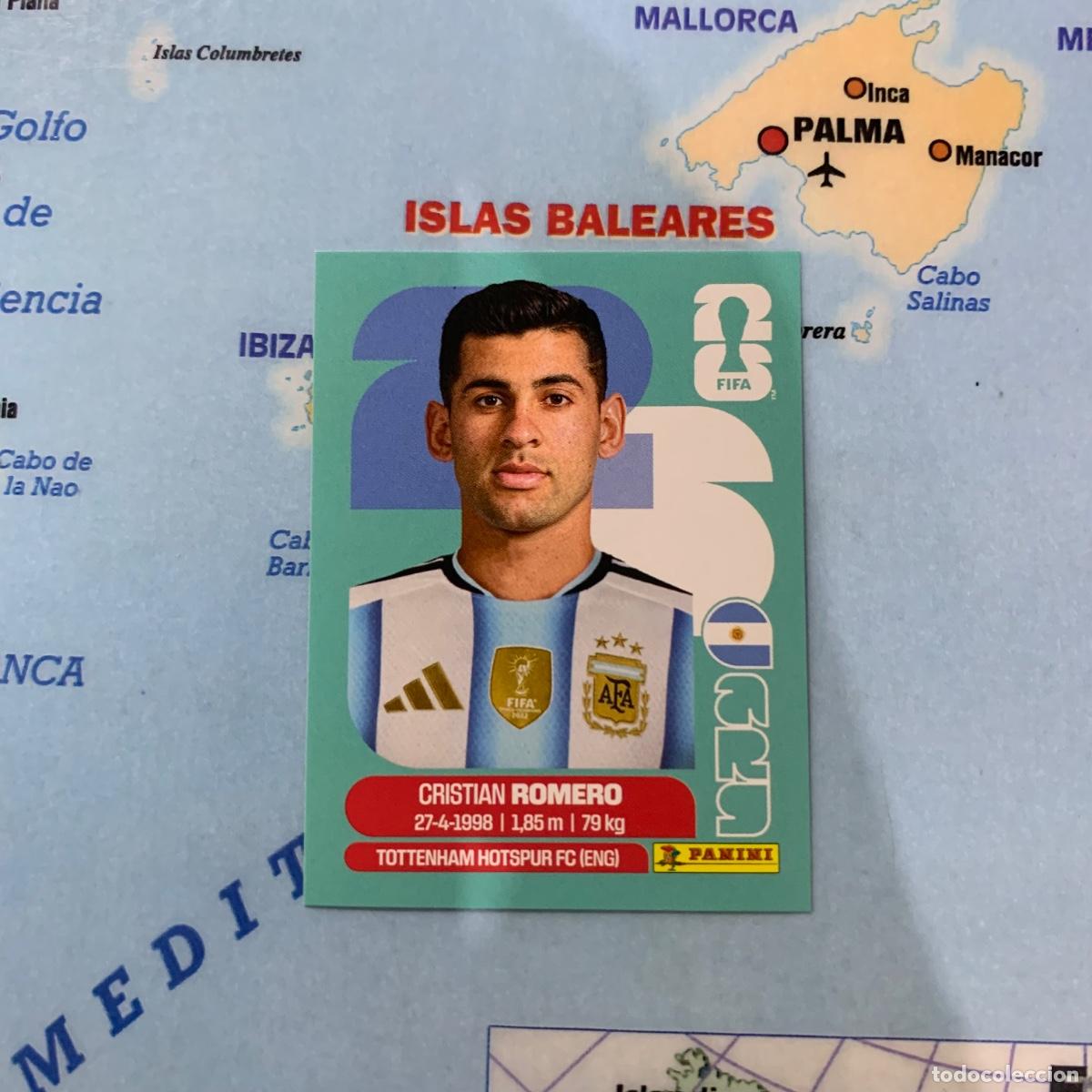 Cromos de F&uacute;tbol: Argentina n&uacute;mero 4 cromo panini Mundial Fifa World Cup 2026
