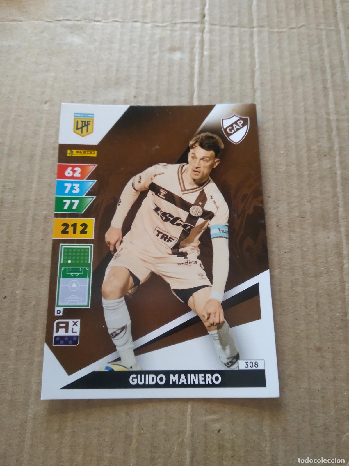 Fu&szlig;ball-Sticker: 308 GUIDO MAINERO PLATENSE CROMO FUTBOL PANINI ARGENTINO 2025 ARGENTINA ADRENALYN