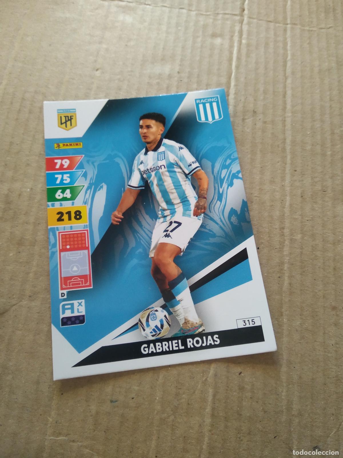 Cromos de F&uacute;tbol: 315 GABRIEL ROJAS RACING CROMO FUTBOL PANINI ARGENTINO 2025 ARGENTINA ADRENALYN