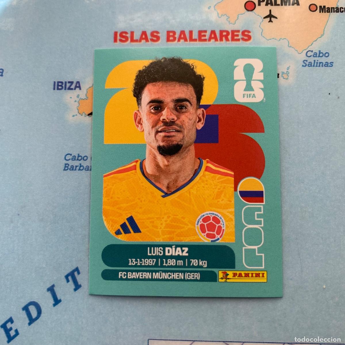 Cromos de F&uacute;tbol: Colombia n&uacute;mero 20 cromo panini Mundial Fifa World Cup 2026